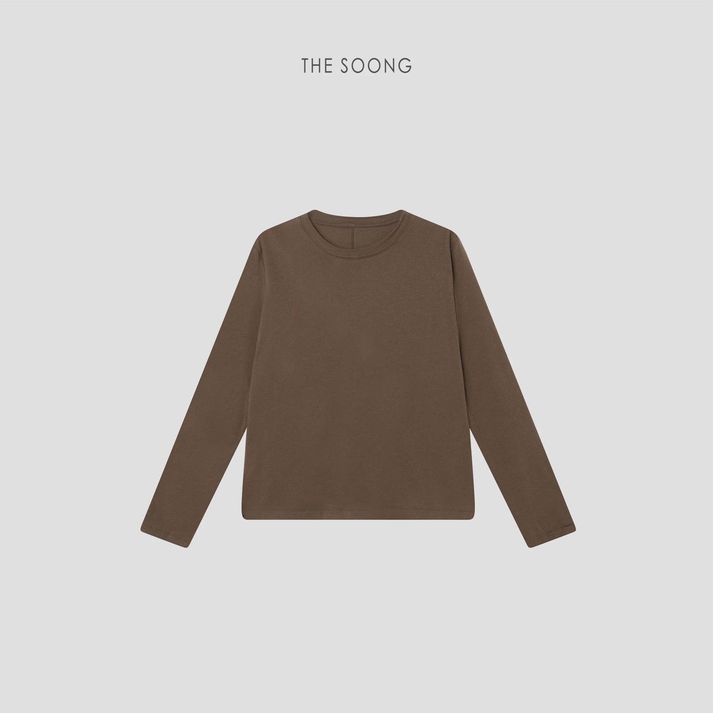 Crewneck Wool Knit Layering Top view 5