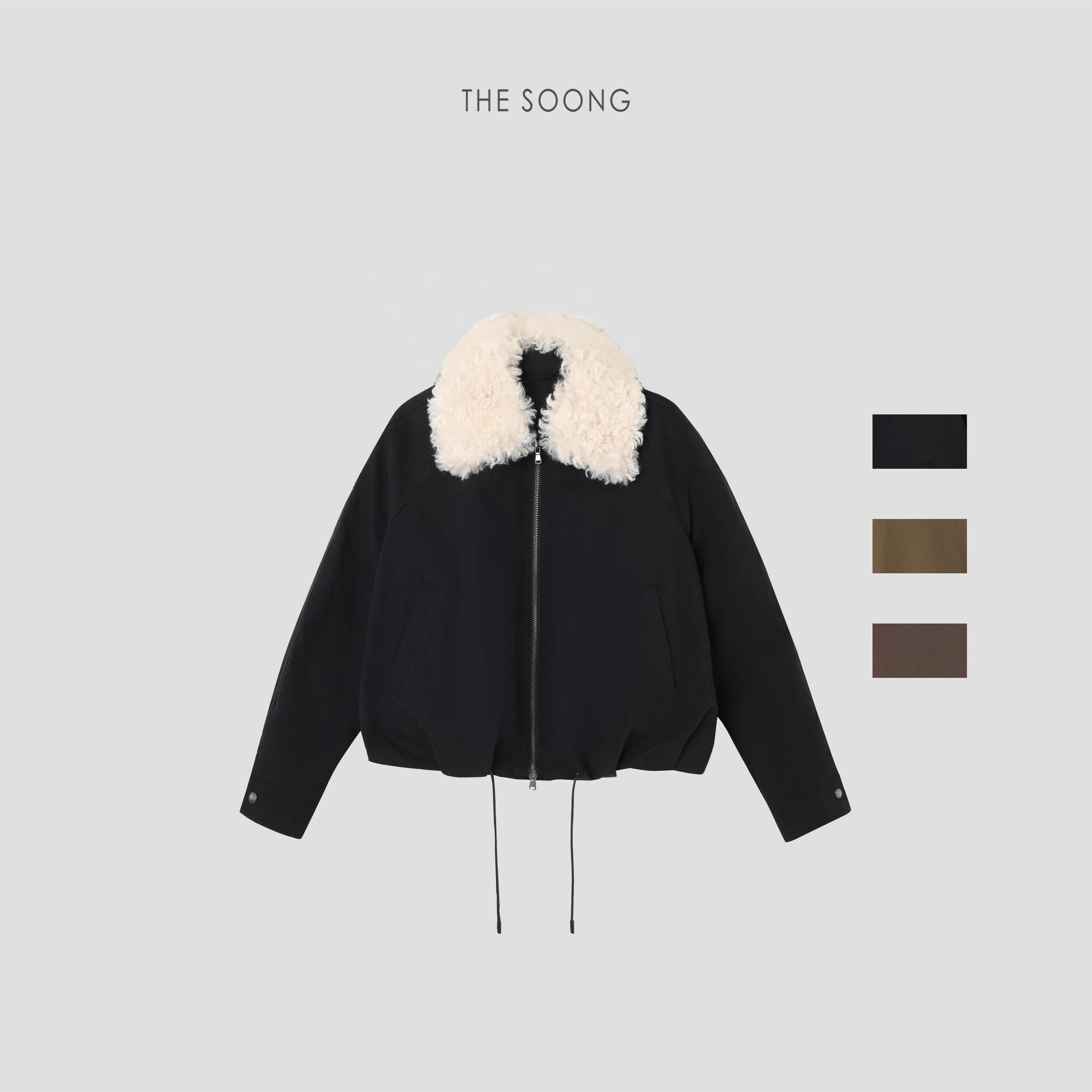 Winter Parka 90% White Goose Down Matte-Finish Warmth-Locking Down Jacket view 1