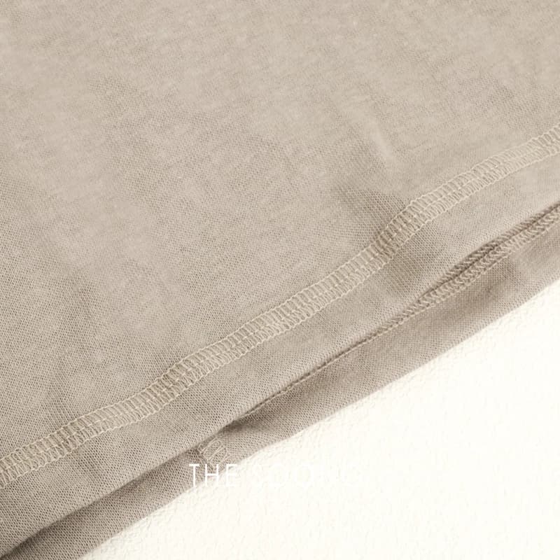 Linen-Cotton Blend Flutter-Sleeve Top view 18