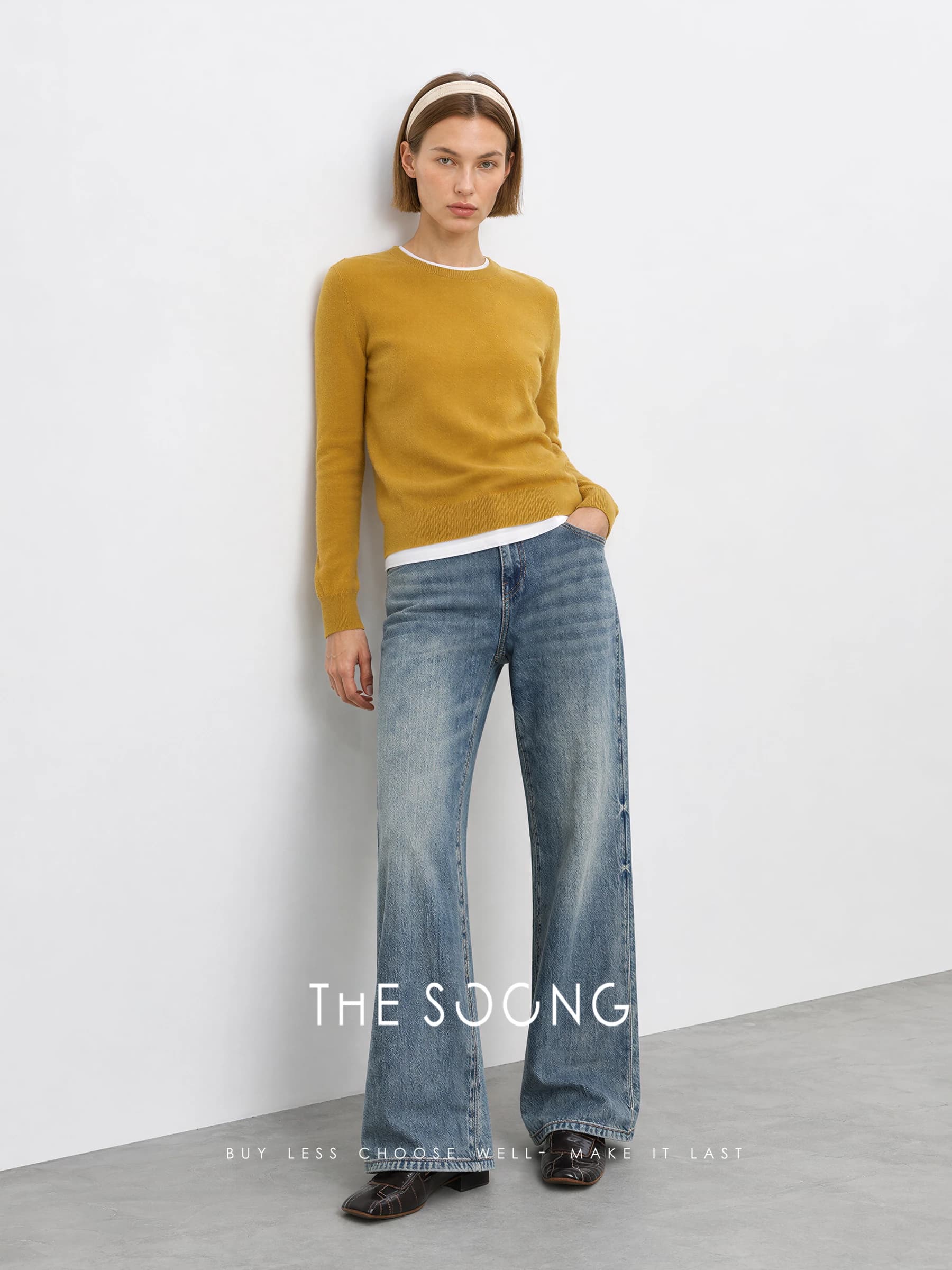 13.5oz Vintage Heavyweight Straight-Leg Jeans view 6