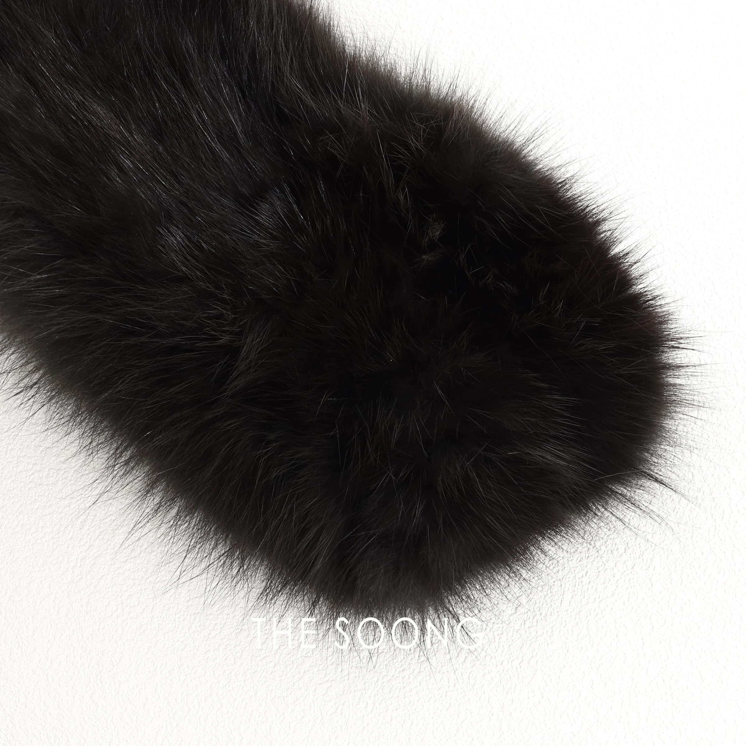 Handwoven Russian Sable Fur Scarf view 3