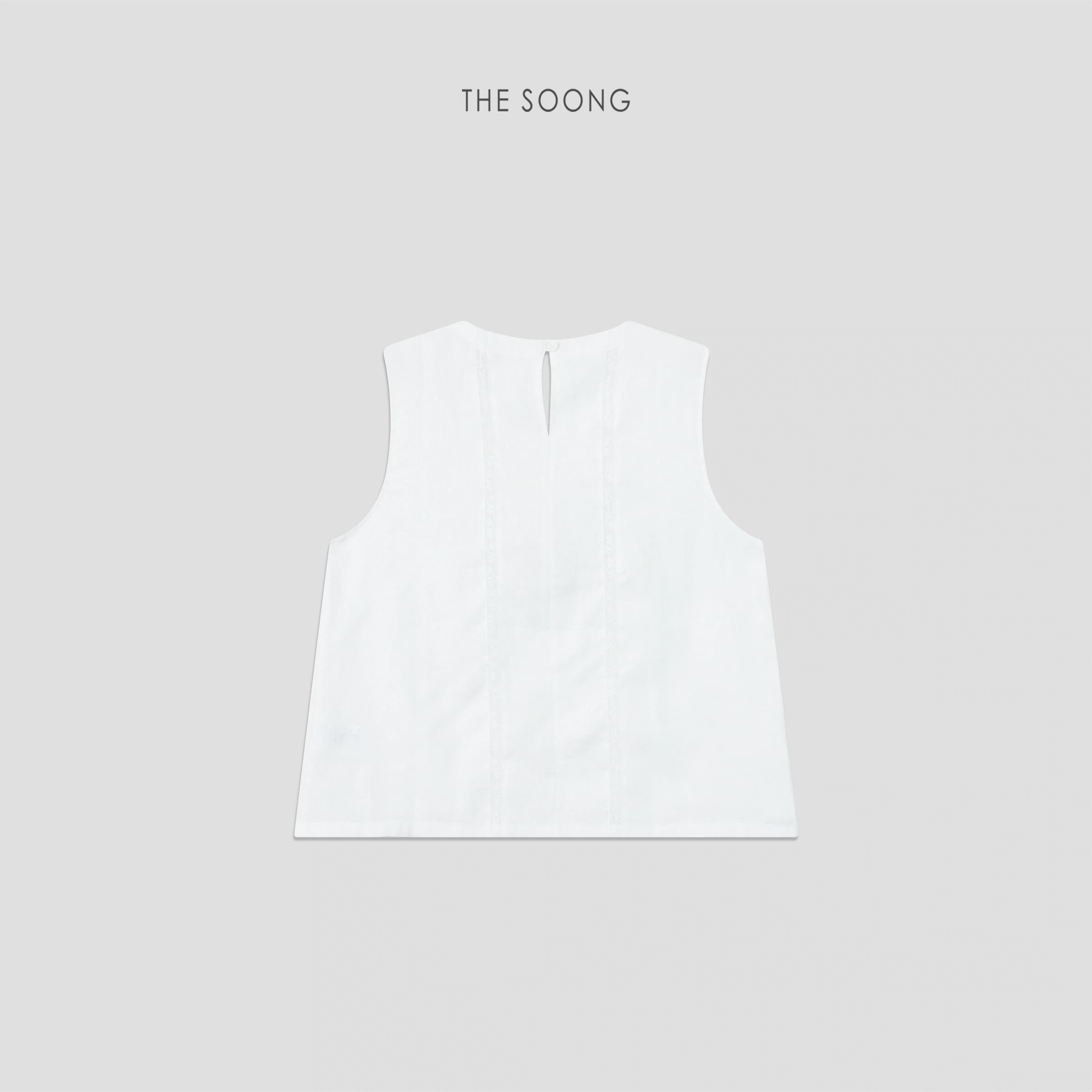 Linen Sleeveless Vest Summer Crewneck Relaxed Top view 7