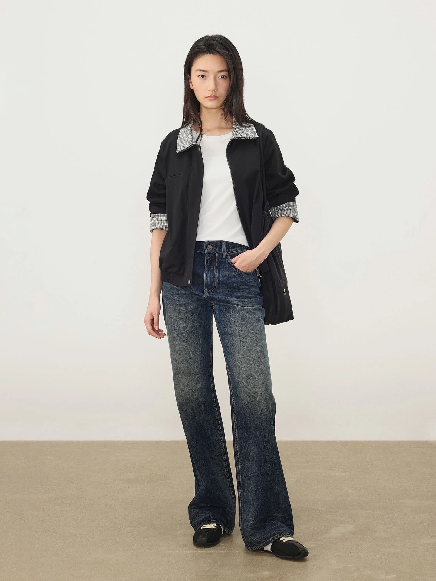 Cloud Whisker Vintage Mid-Rise Denim Jeans - 8255 view 7