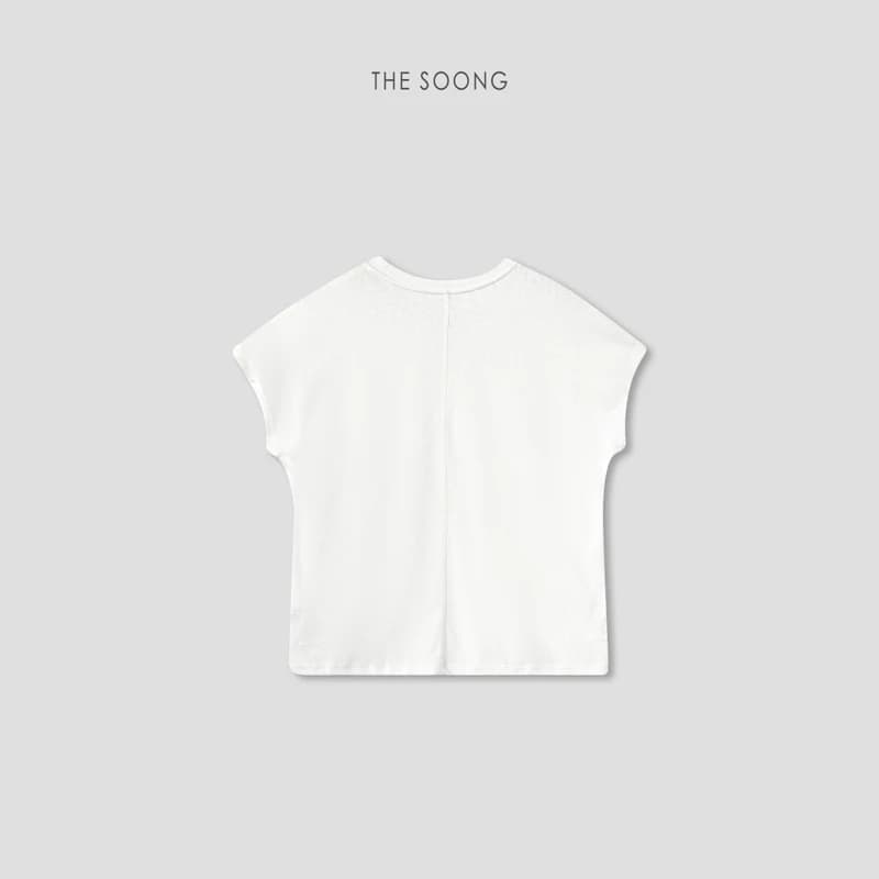 Linen-Cotton Blend Flutter-Sleeve Top view 8