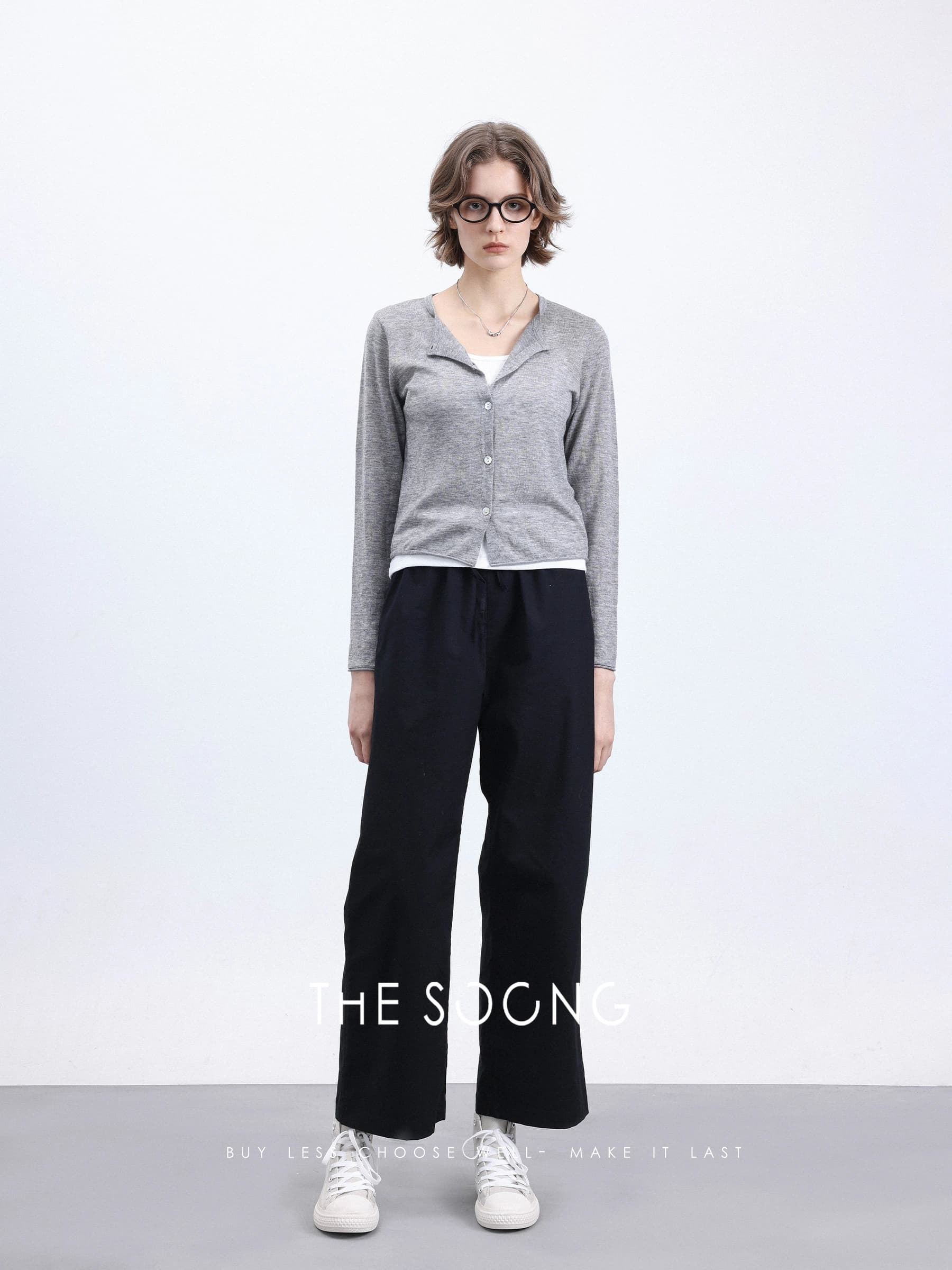 Rational Aesthetic Jacquard Check Cropped Pants view 6