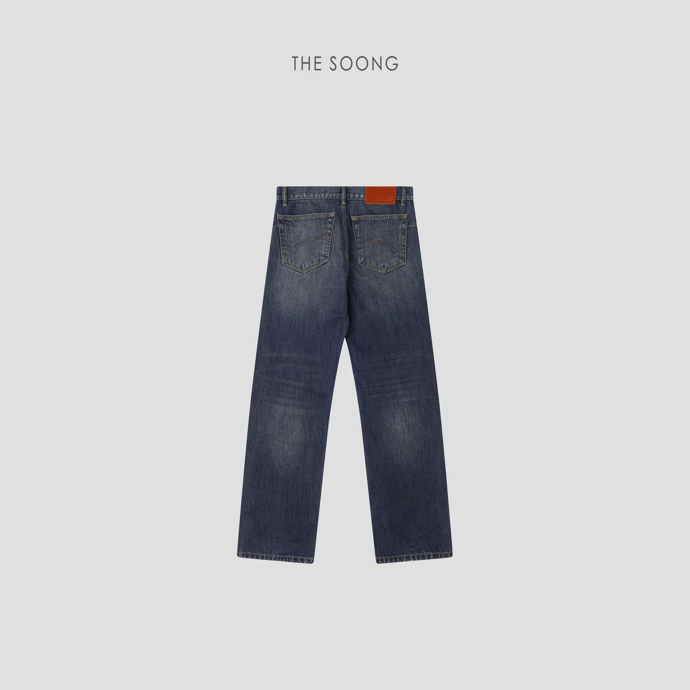 Butt-Lifting Mid-Rise Non-Stretch Zip Straight Jeans view 3