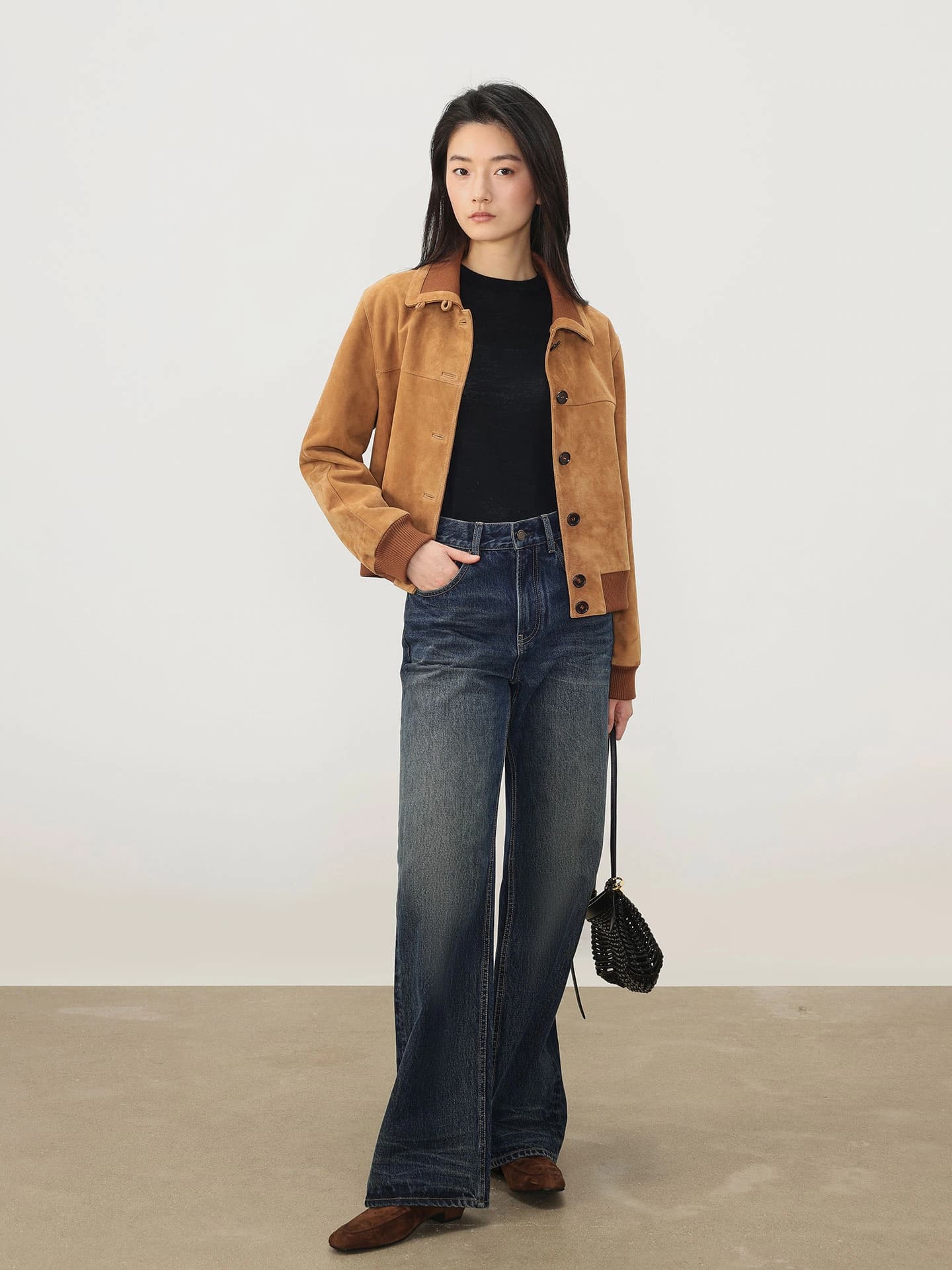 Cloud Whisker Vintage Mid-Rise Denim Jeans - 8255 view 6