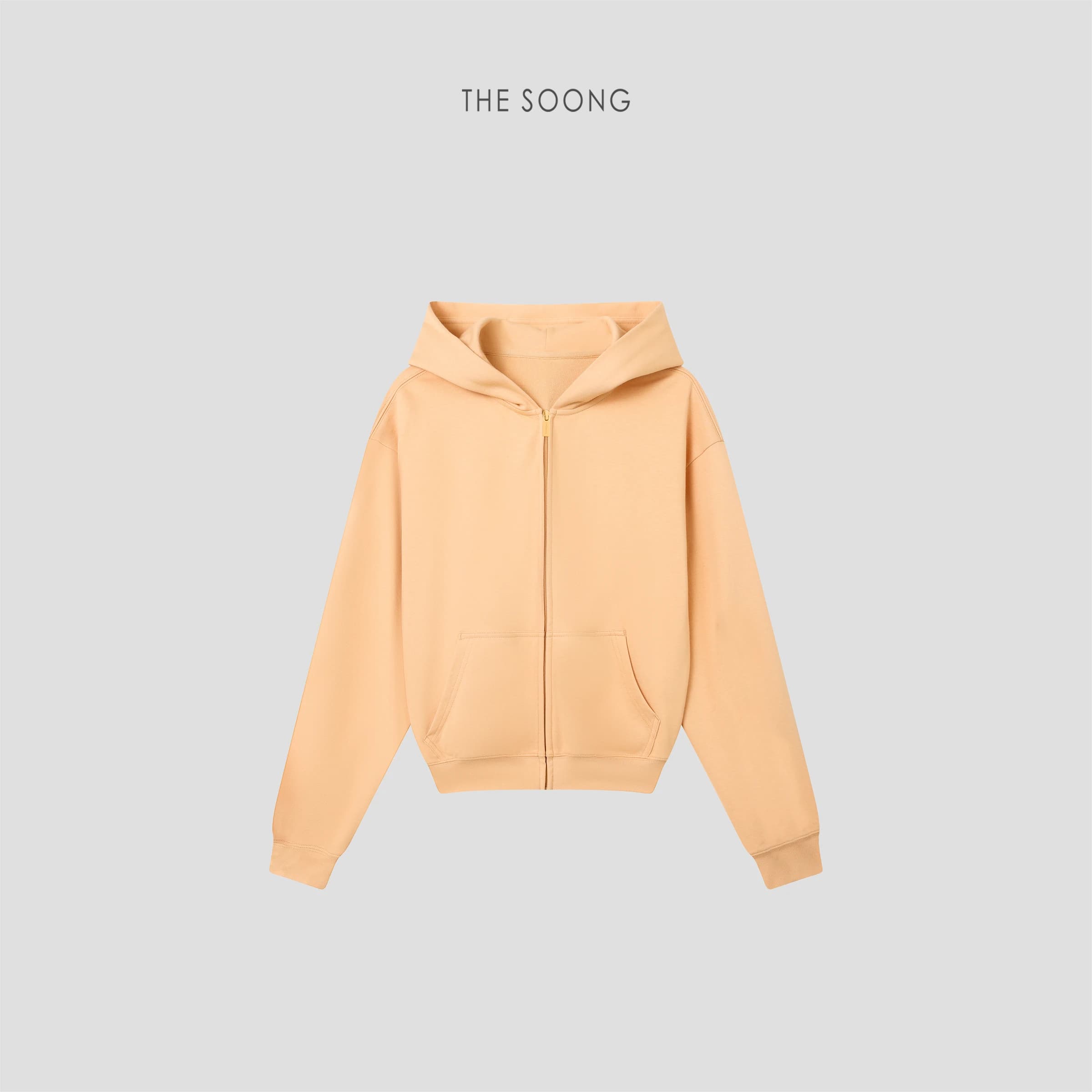 Live Your Way Soft Cotton Cropped Zip-Up Hoodie view 6