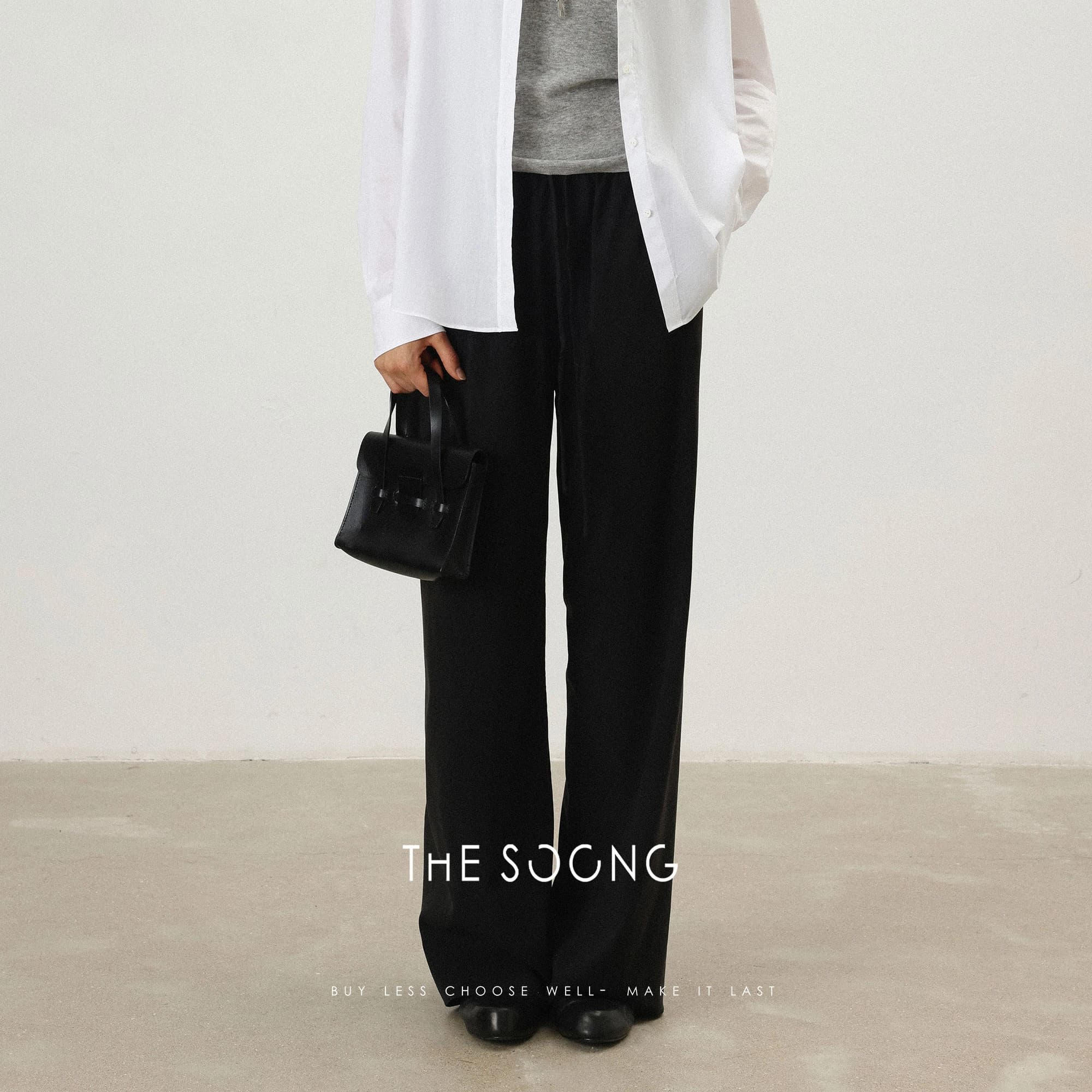 Lyocell-Blend Elastic-Waist Casual Trousers view 6