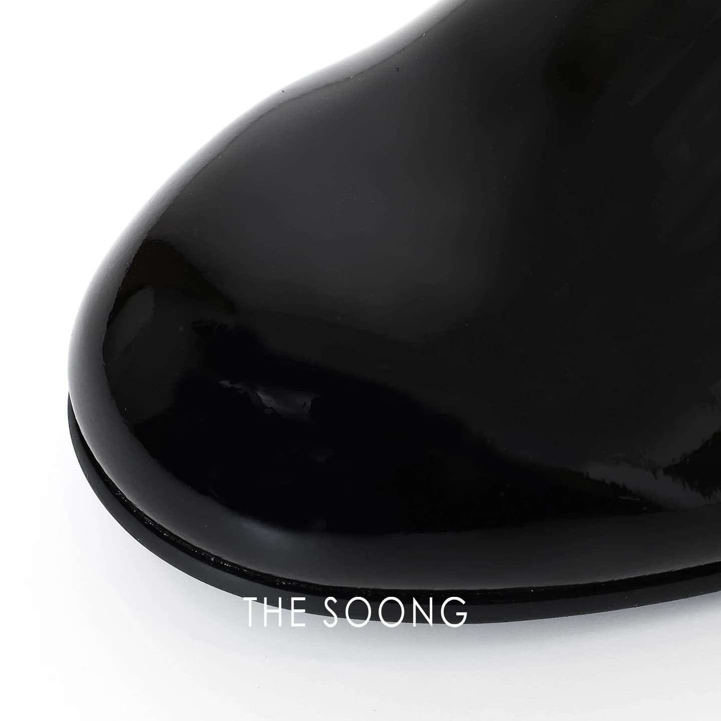 エナメルレザー ラウンドトゥ フラットローファー view 5