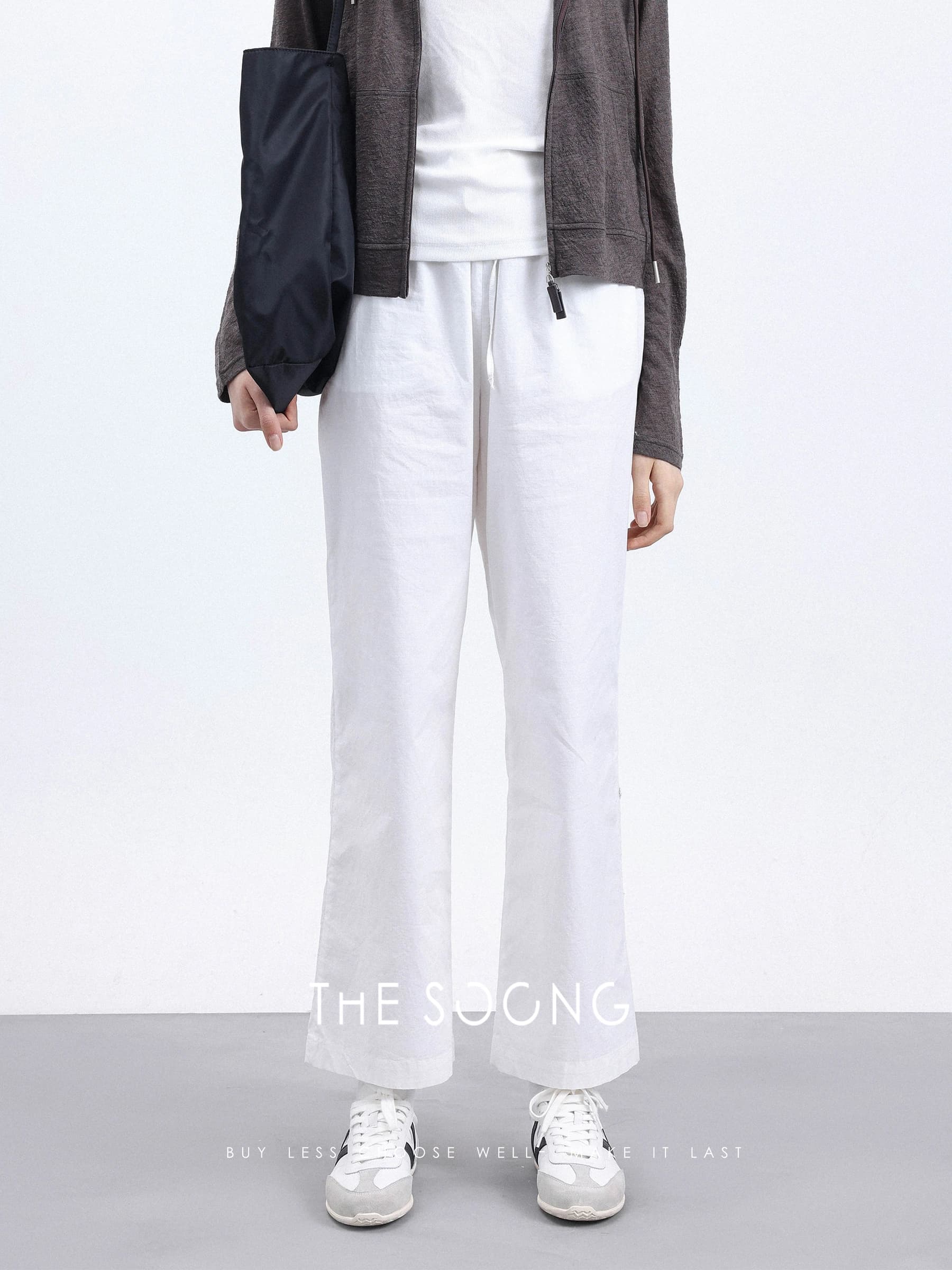 Rational Aesthetic Jacquard Check Cropped Pants view 2
