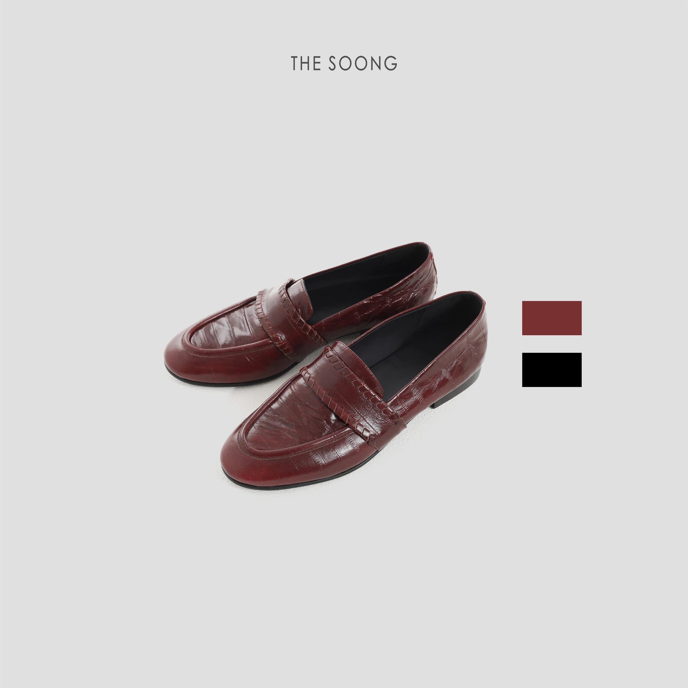 Classic Eel-Texture Matte Leather Loafers — Lightweight, Soft and Versatile