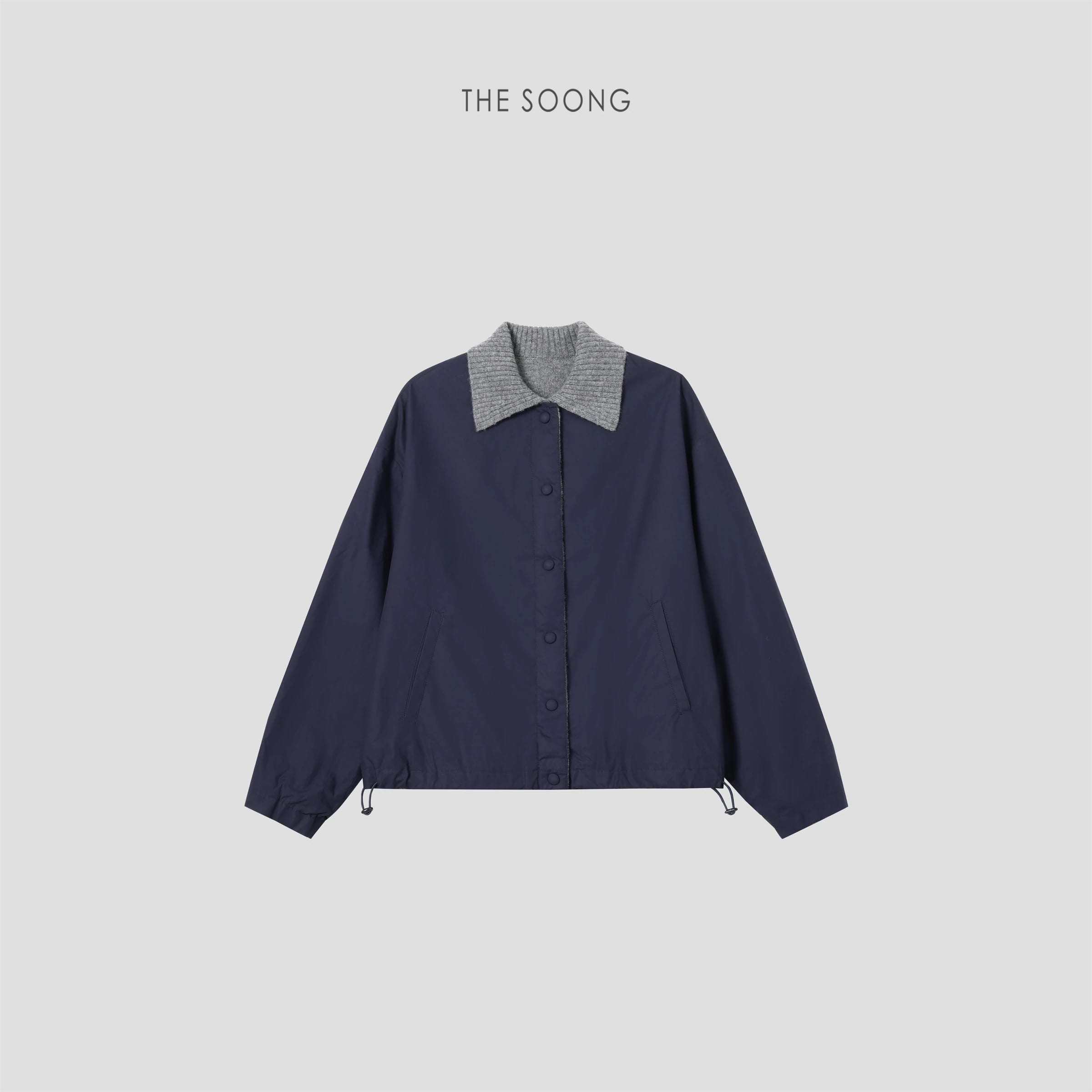 Reversible Jacket Autumn/Winter 100% Sheep Wool Versatile Lightweight Warm Cardigan Outerwear alternate view