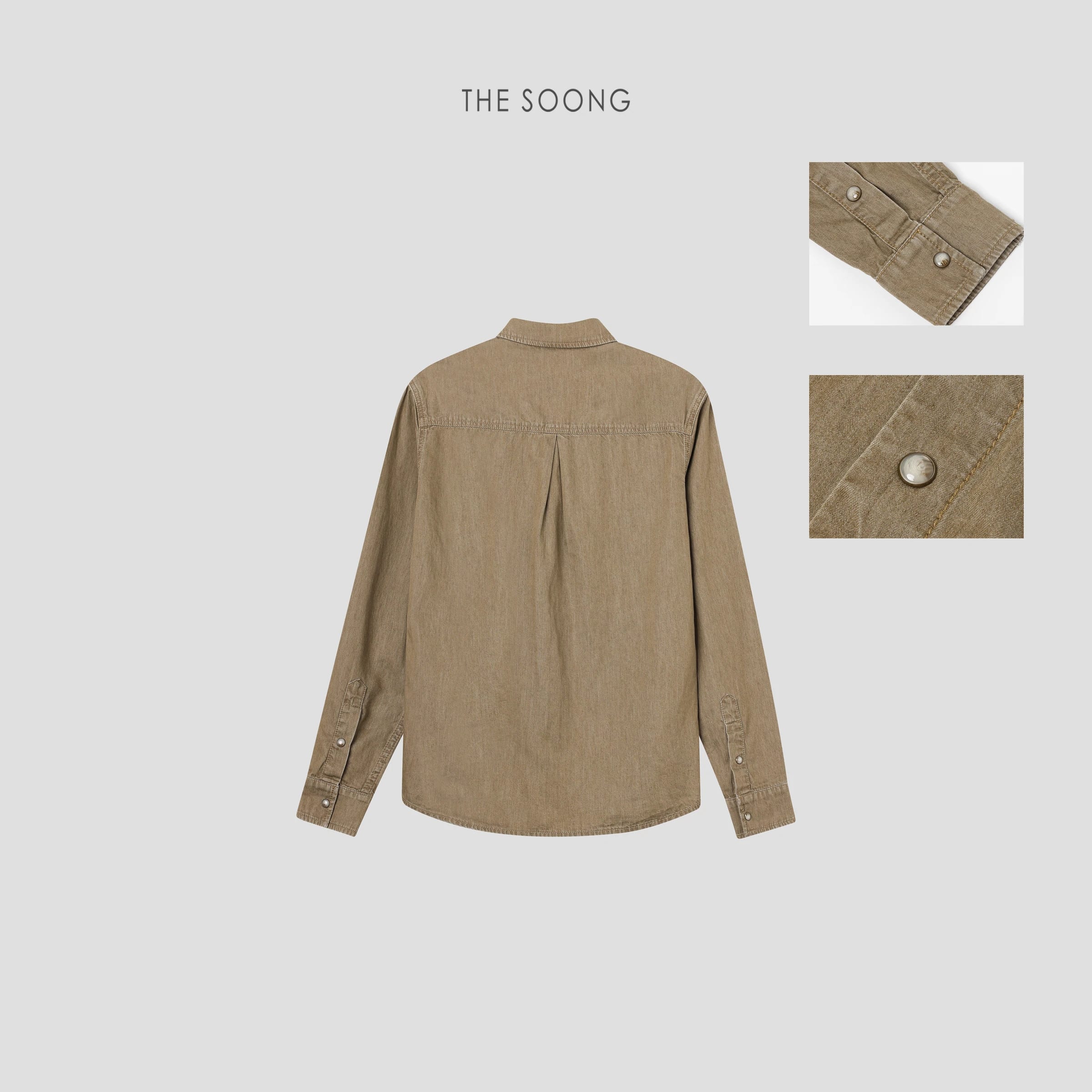 100% Cotton Classic Crisp Collared Shirt alternate view