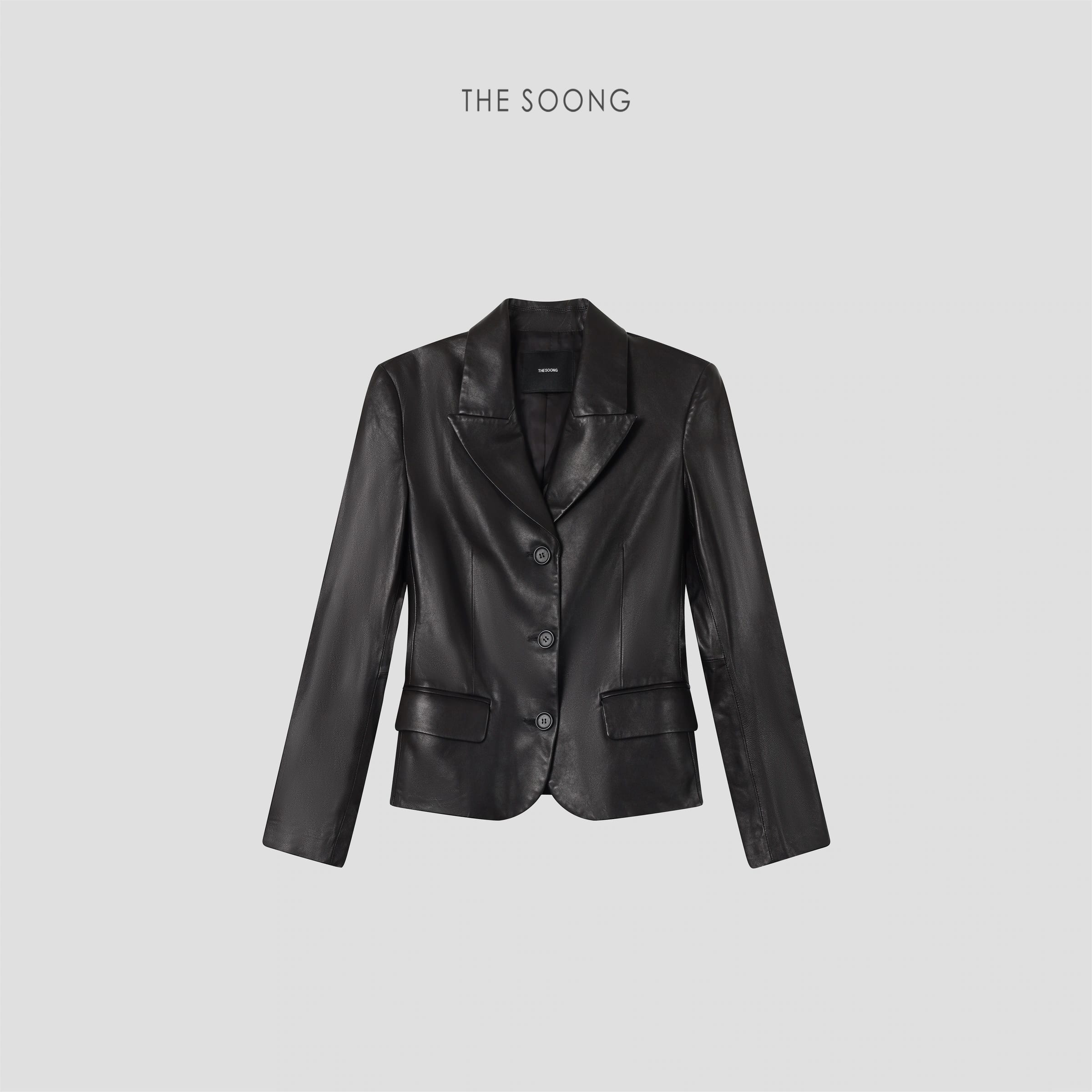 Kendall Leather Classic Matte Lambskin Jacket