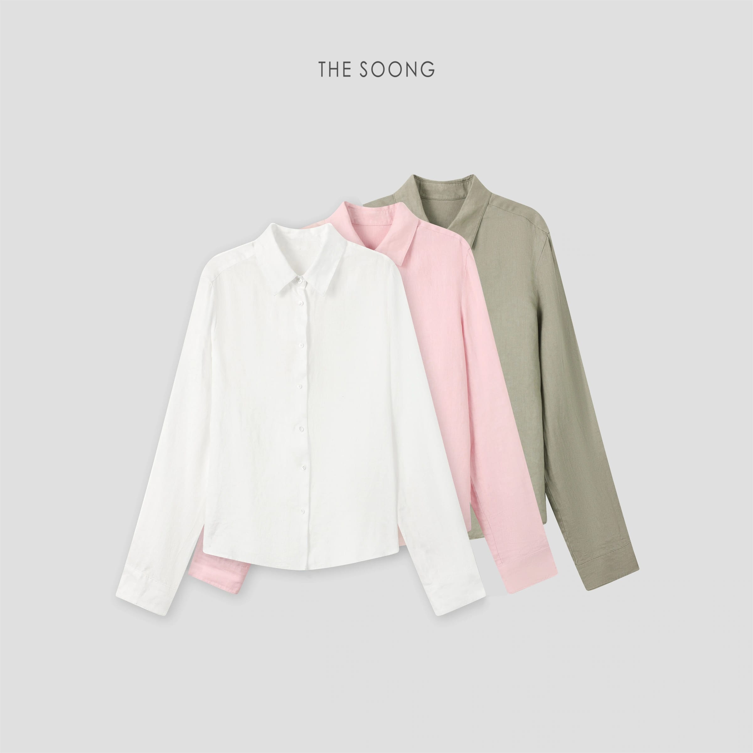 Quiet Luxury 100% Linen Textured Collared Shirt