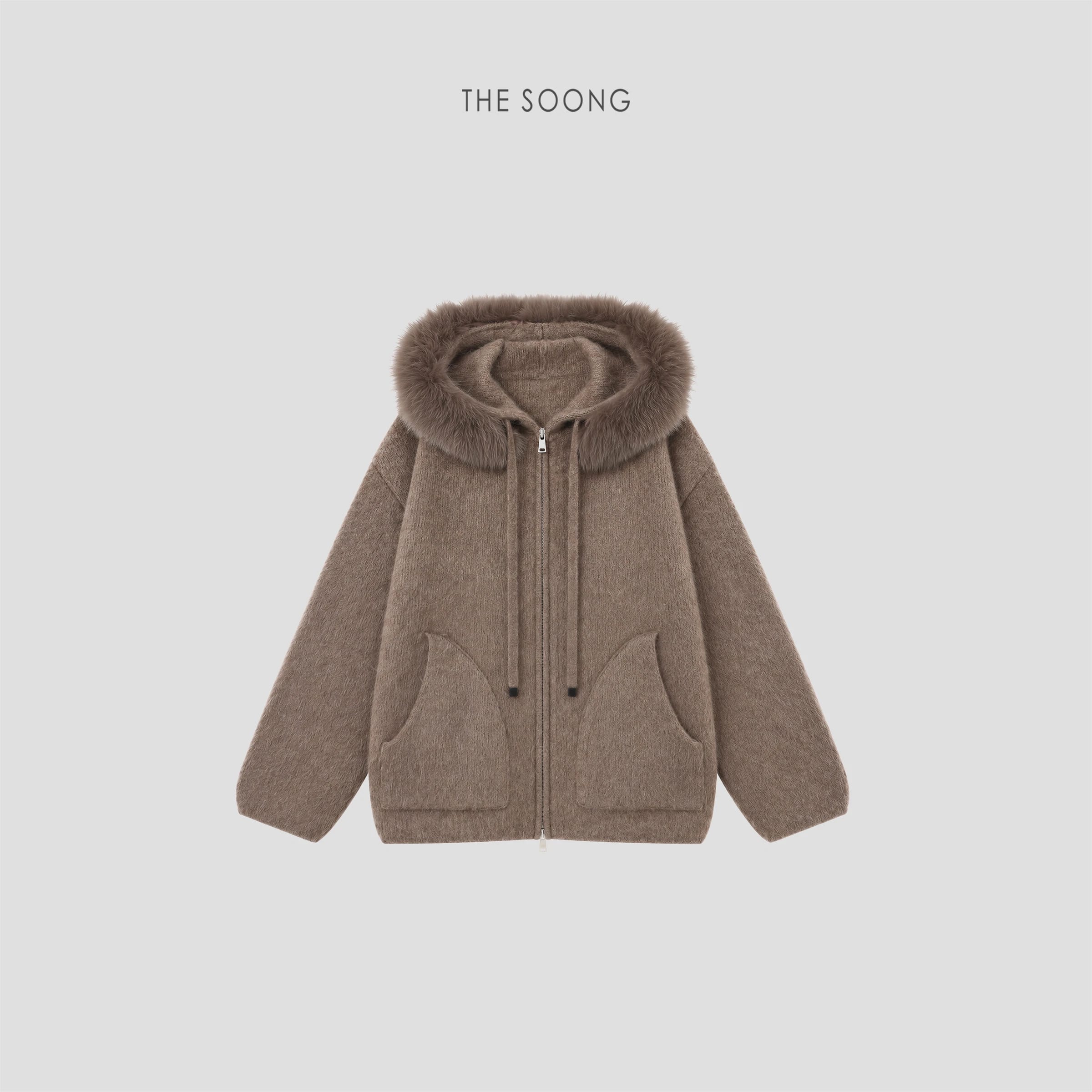 Hot Cocoa Lightweight Yak-Wool Relaxed Sweater