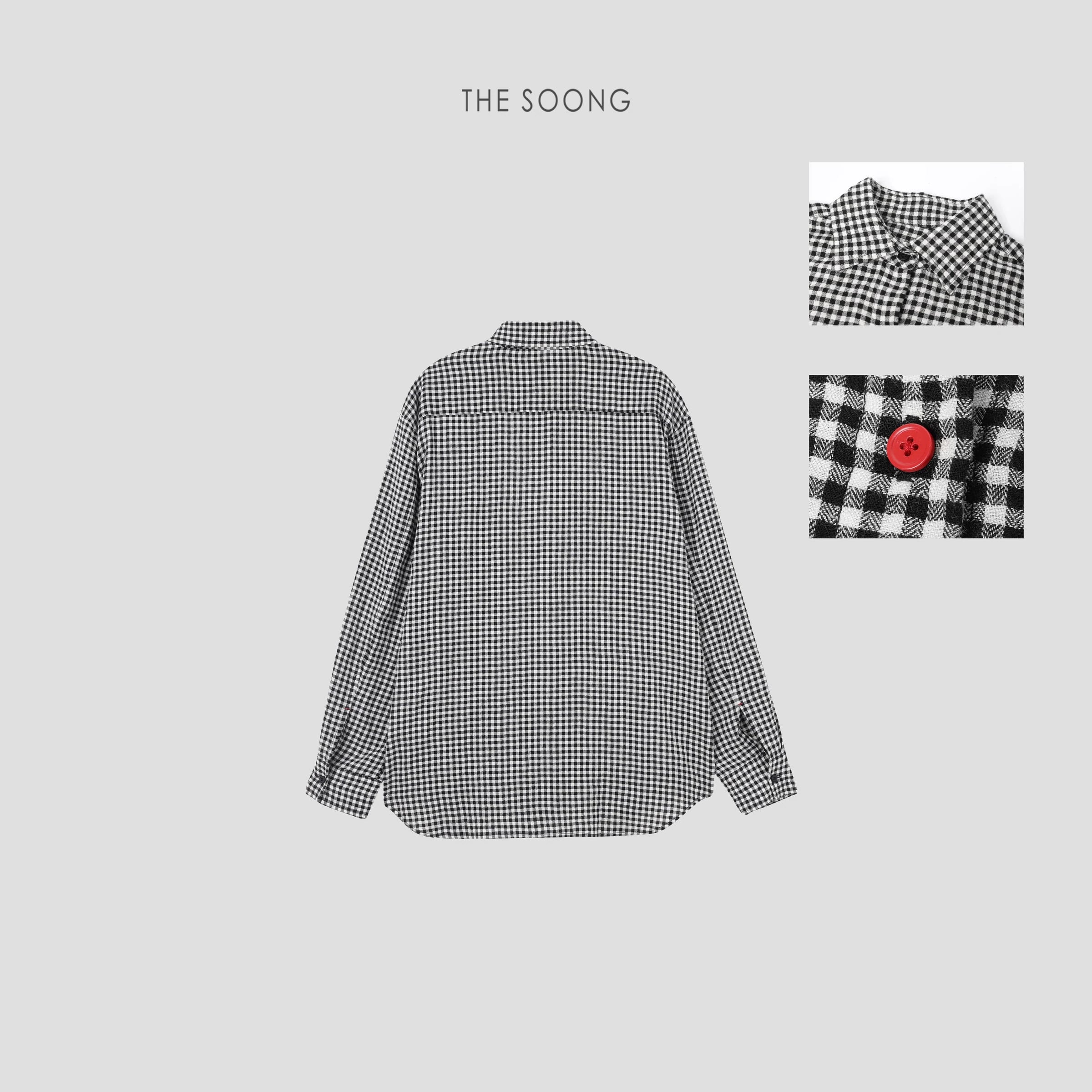 Timeless Classic 100% Cotton Pleated Plaid Polo Shirt alternate view