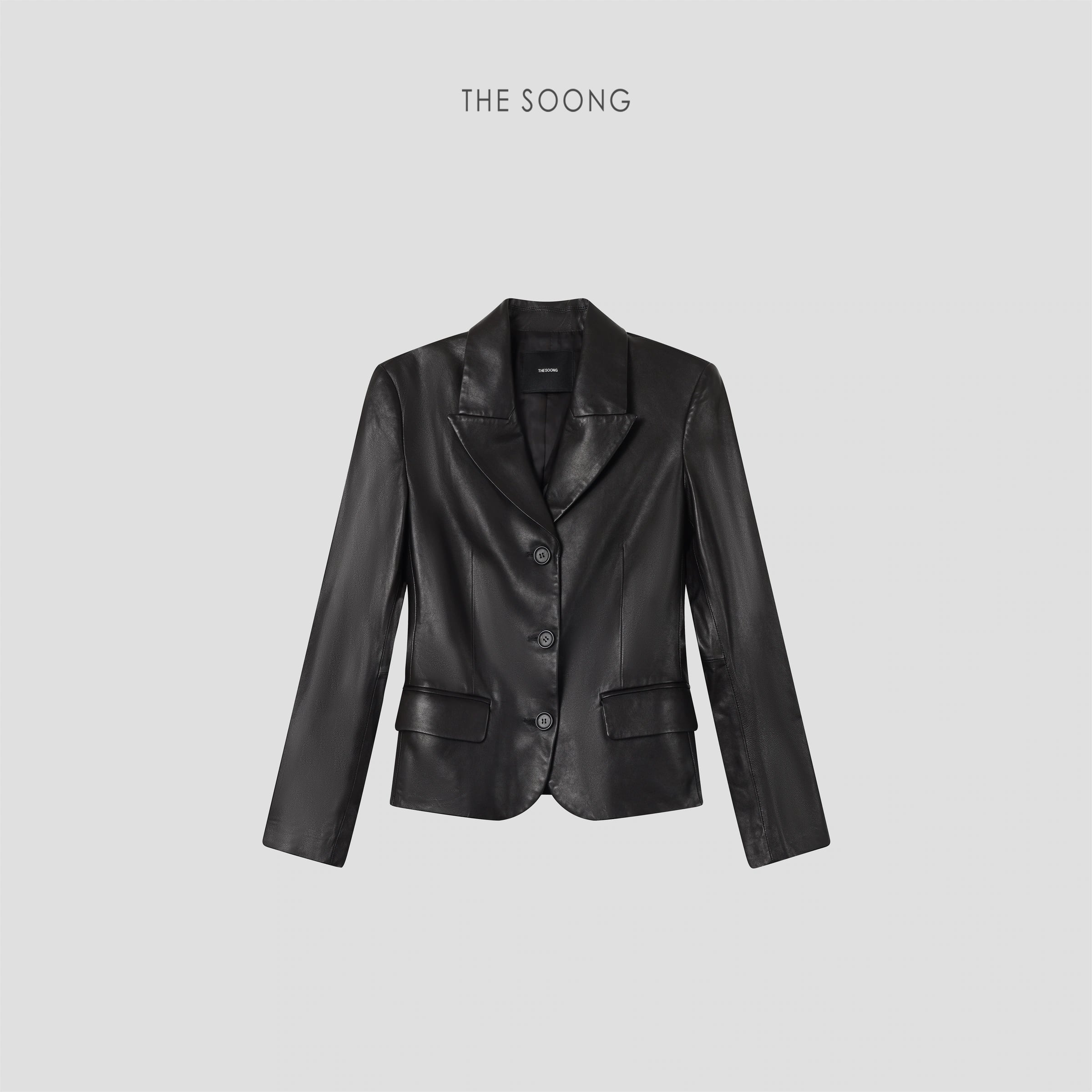 Kendall Leather Classic Matte Lambskin Jacket