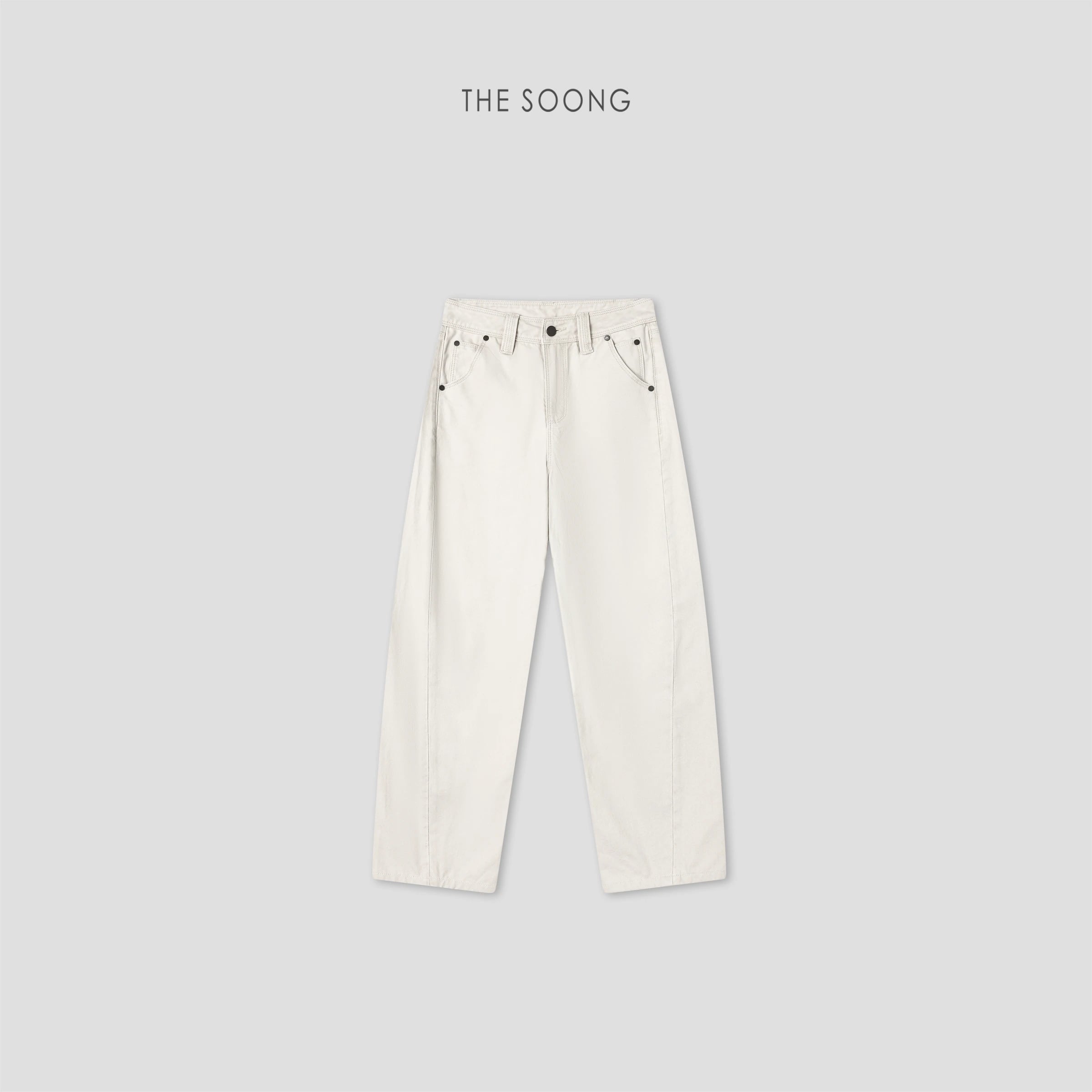 Coconut Pants  Clean Fit Washed Vintage Denim Jeans