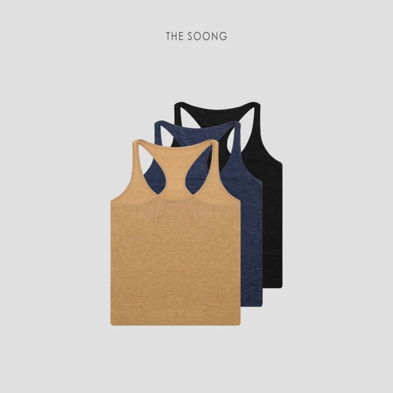 THESOONG Tank 48 Wool Linen Cami 8498
