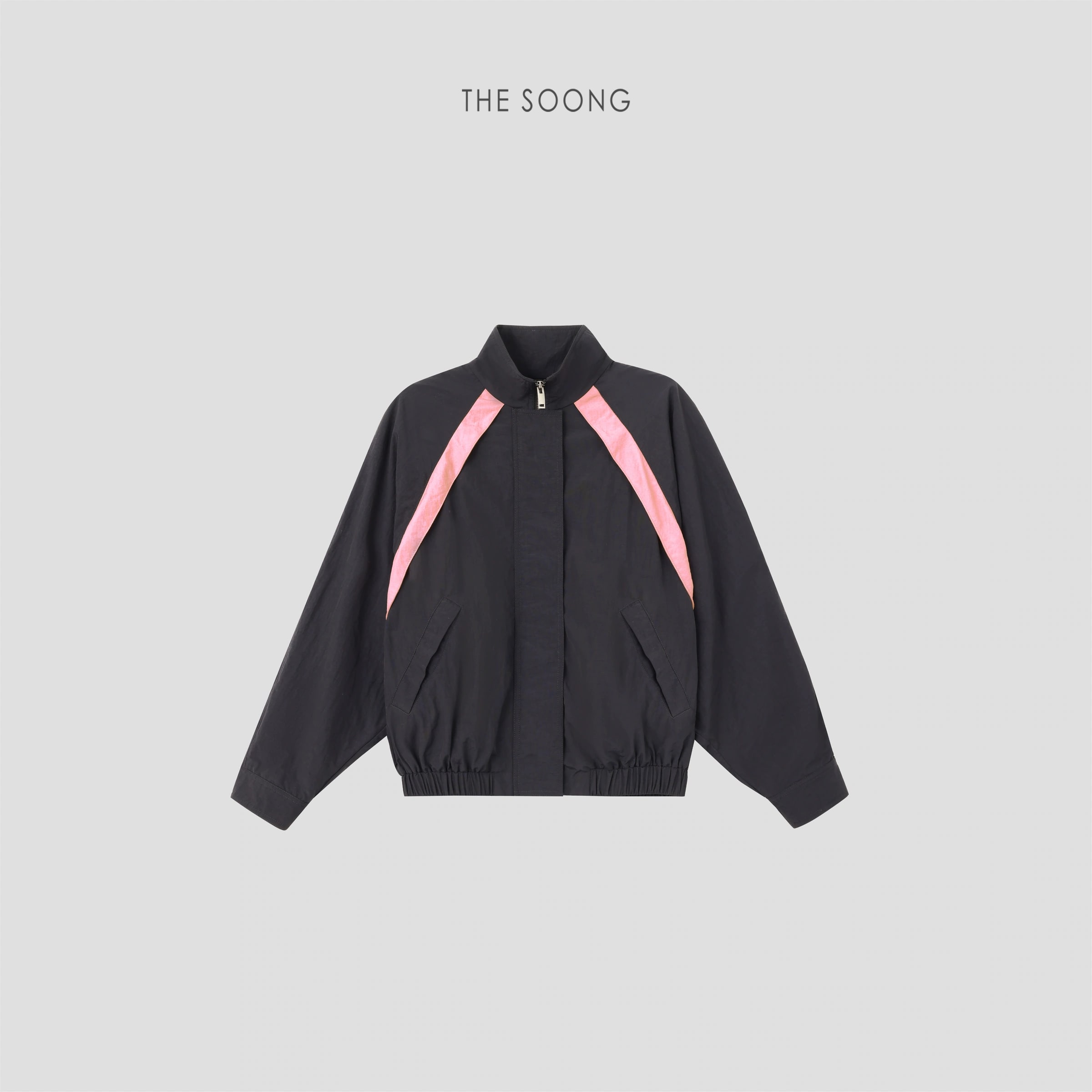 THESOONG “Neon Jacket” 90s Classic Windproof Stand-Collar Cropped Jacket - 8923 view 14