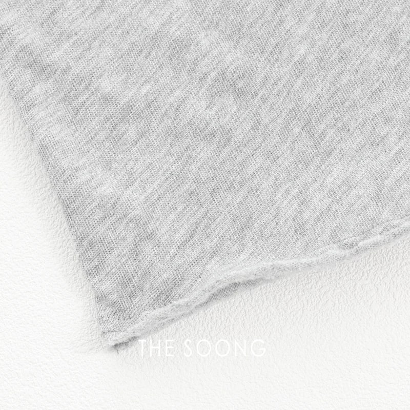 THESOONG “Snow Fleece” Soft Brushed Cotton V-Neck Long-Sleeve Top - 9047 view 14