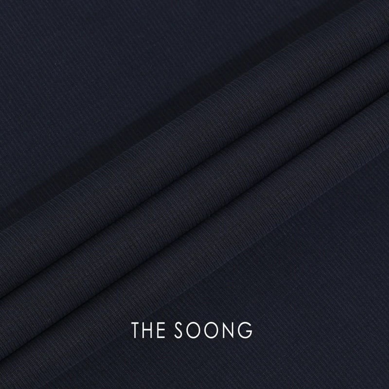 THESOONG Relaxed Mid-Rise Elastic-Waist Straight-Leg Pants - 4926 view 9