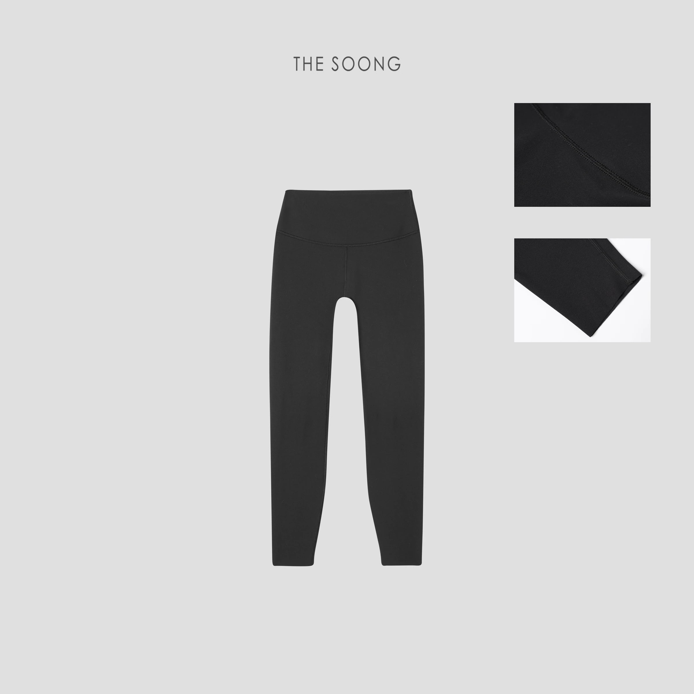 THESOONG Cropped Seamless Three-Needle Yoga Pants - 3763-5424 view 21