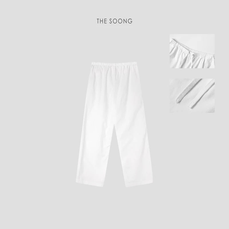 THESOONG “Rational Aesthetic” Jacquard Check Cropped Pants-5153 view 11