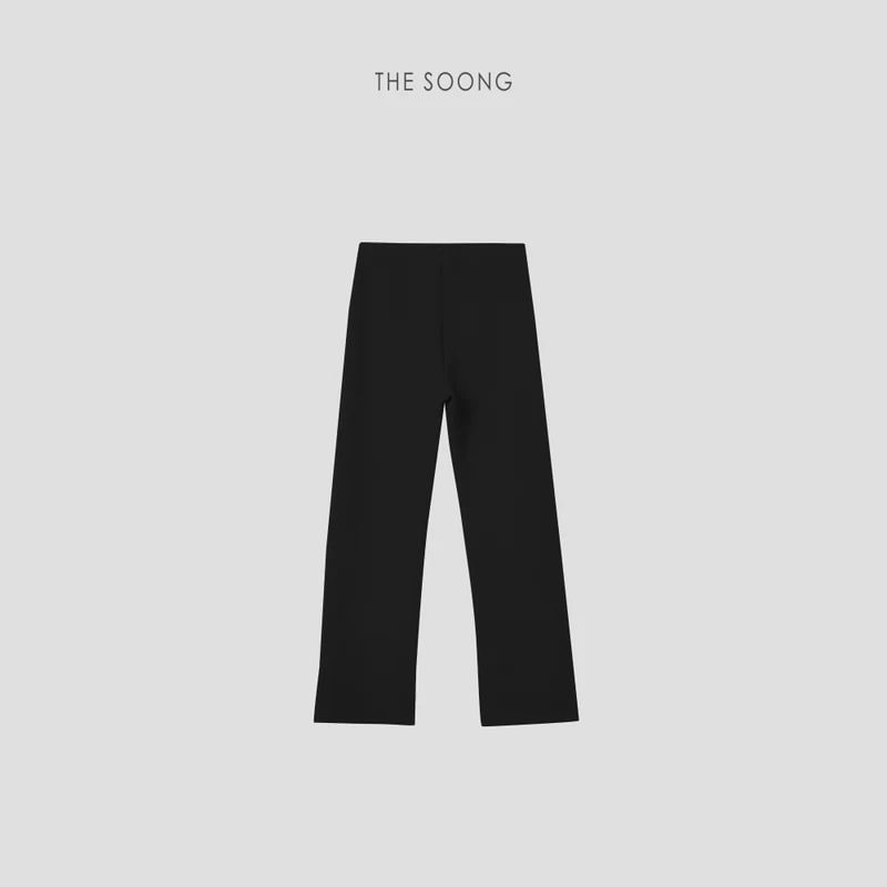 THESOONG “Cloud Pants” Minimalist Mid-Rise Straight-Leg Pants - 9307 view 15