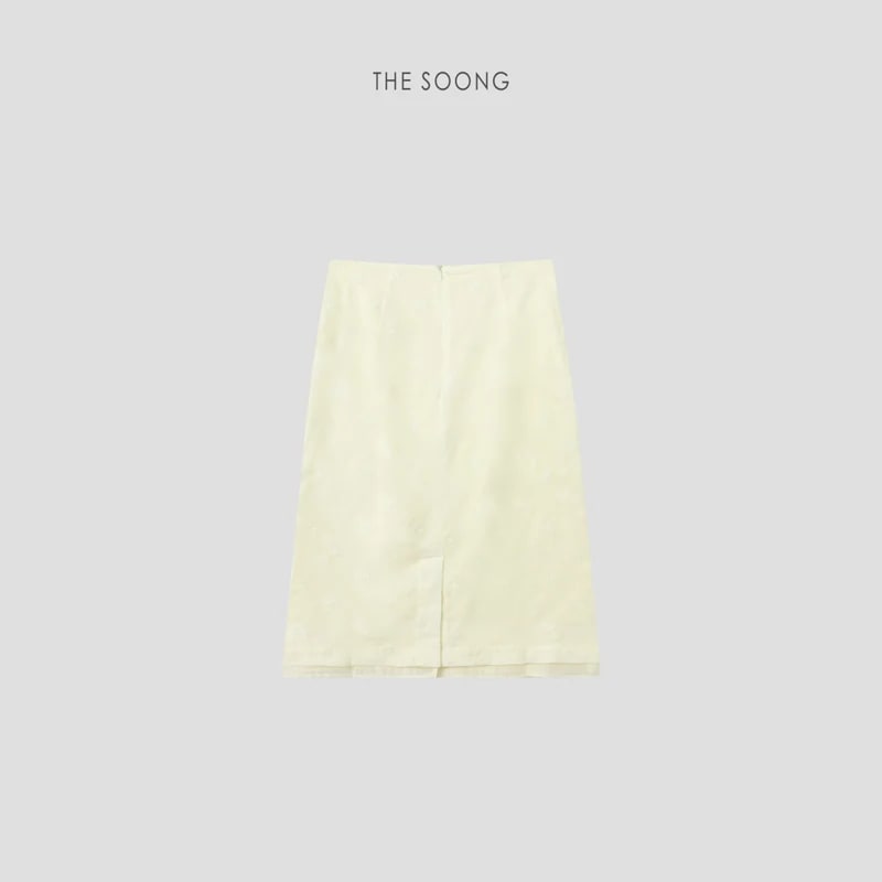 THESOONG Summer Straight-Leg Skirt-9376 view 7
