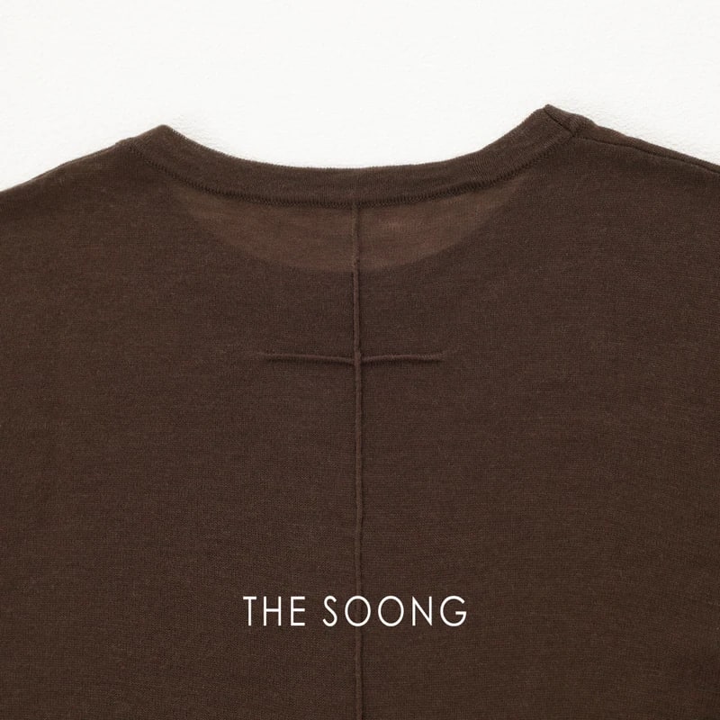 THESOONG “Simple Knit” Soft 80s Water-Soluble Wool Crewneck Sweater - 9487 view 14