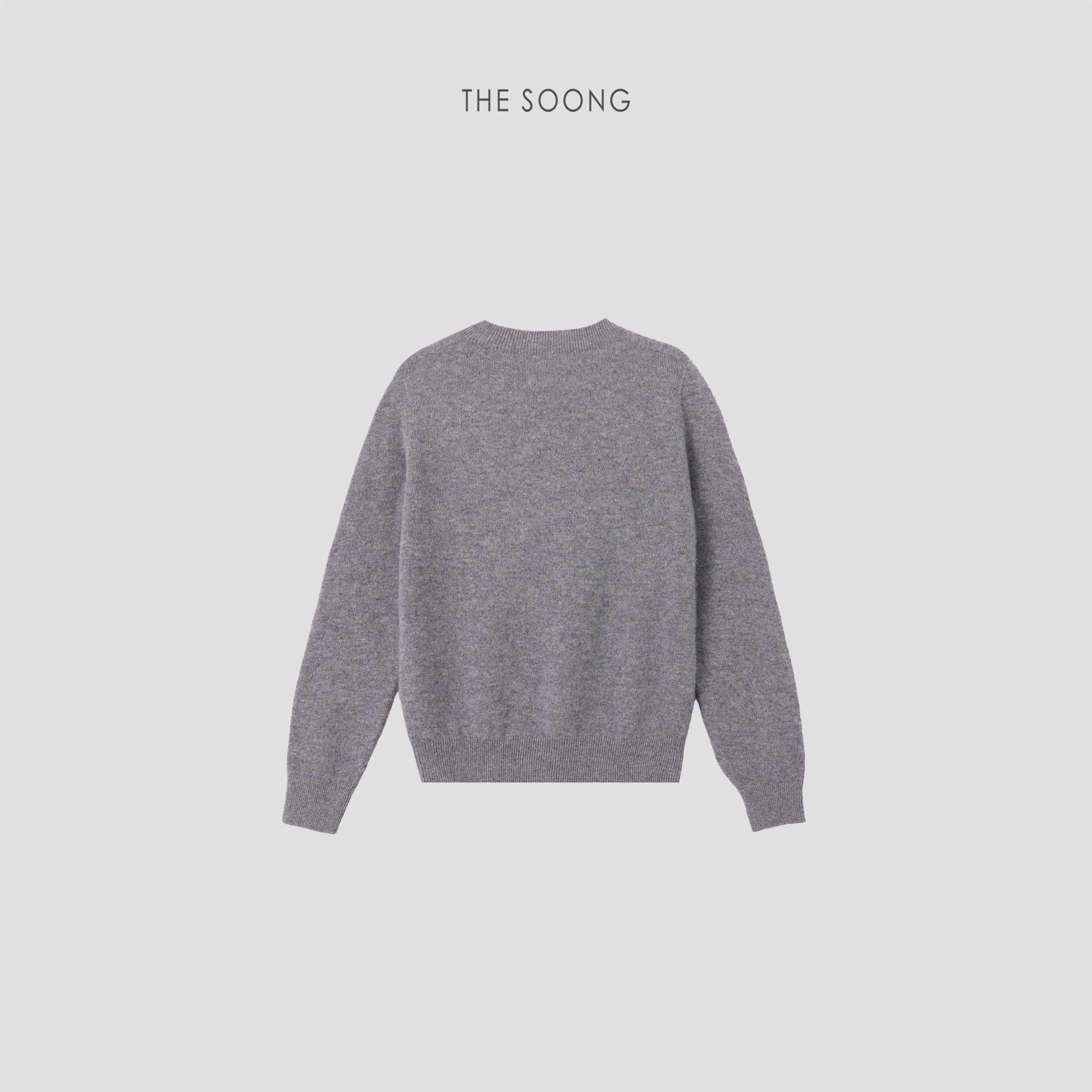 THESOONG “Timeless” Consinee 100% Cashmere Crewneck Sweater - 9259 view 14
