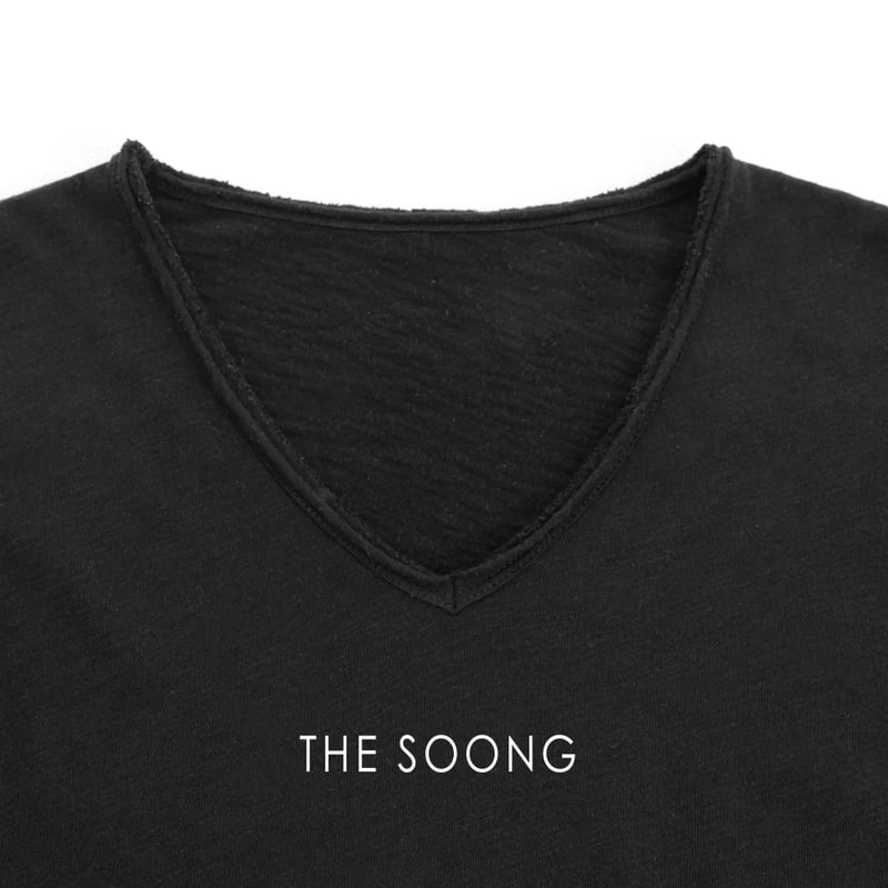 THESOONG “Snow Fleece” Soft Brushed Cotton V-Neck Long-Sleeve Top - 9047 view 17