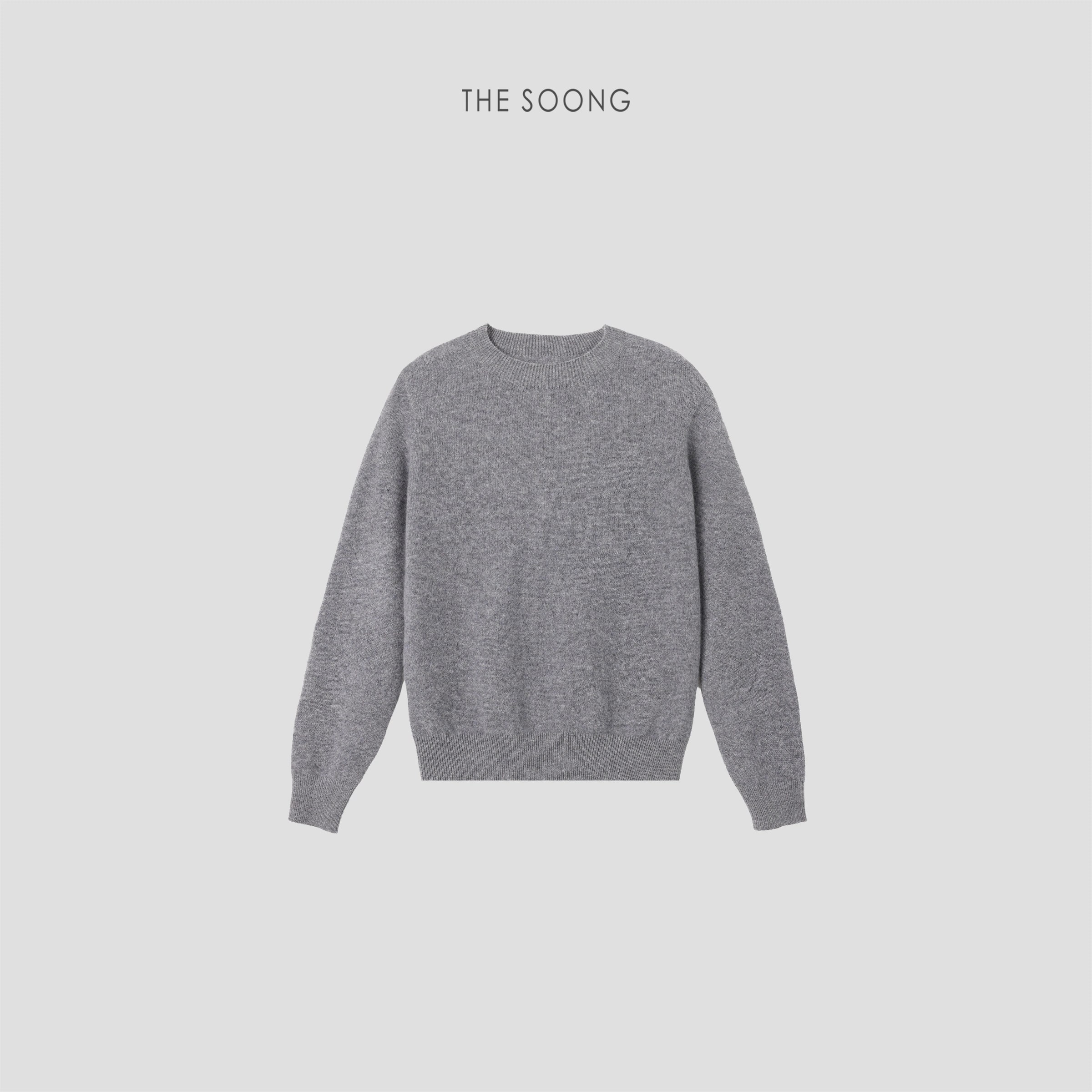 THESOONG “Timeless” Consinee 100% Cashmere Crewneck Sweater - 9259 view 13