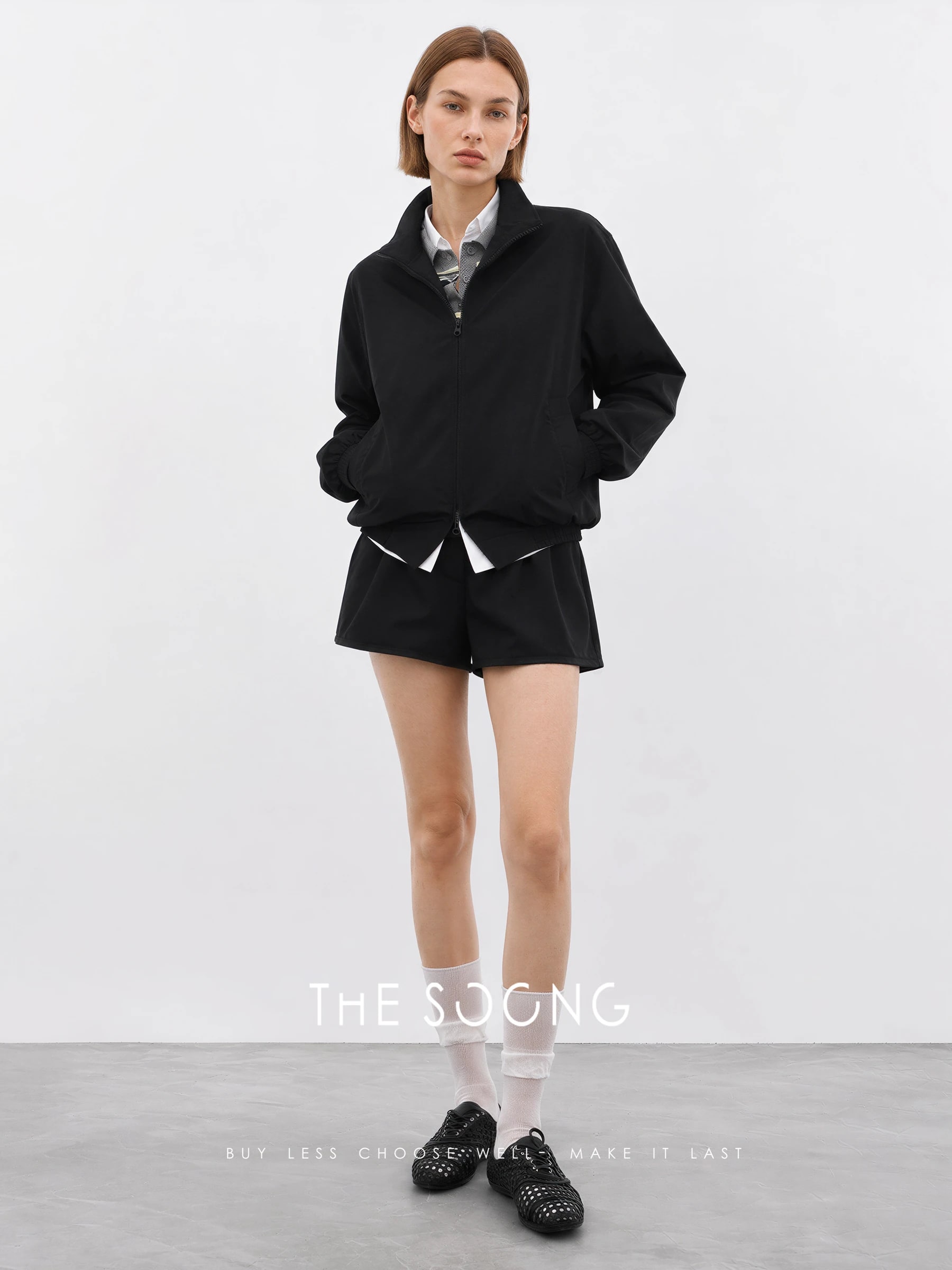 THESOONG “Twist” Wool-Blend Tailored Mid-Rise Shorts - 9181 view 7