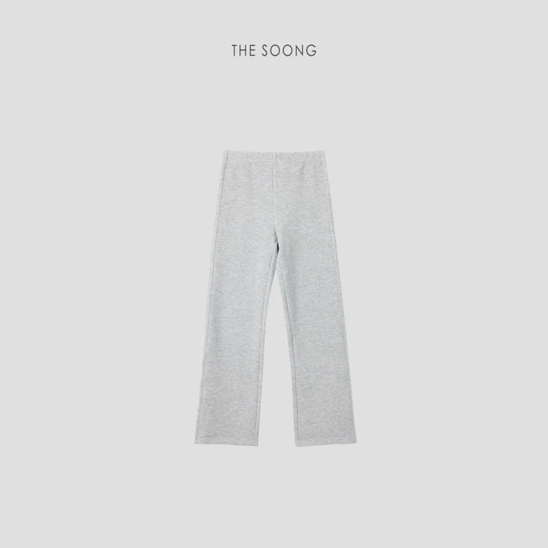 THESOONG “Cloud Pants” Minimalist Mid-Rise Straight-Leg Pants - 9307 view 8