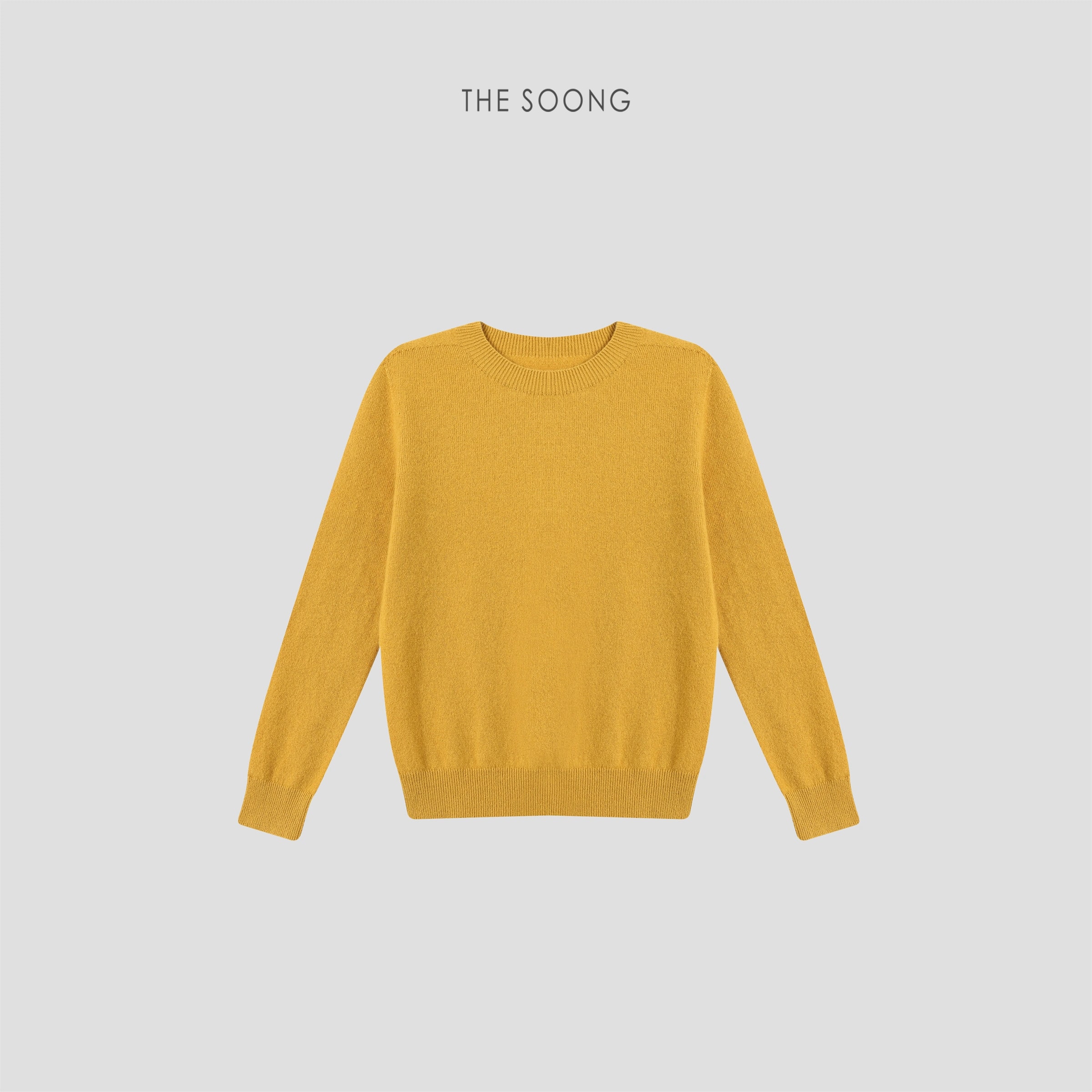 THESOONG “Timeless” Consinee 100% Cashmere Crewneck Sweater - 9259 view 10