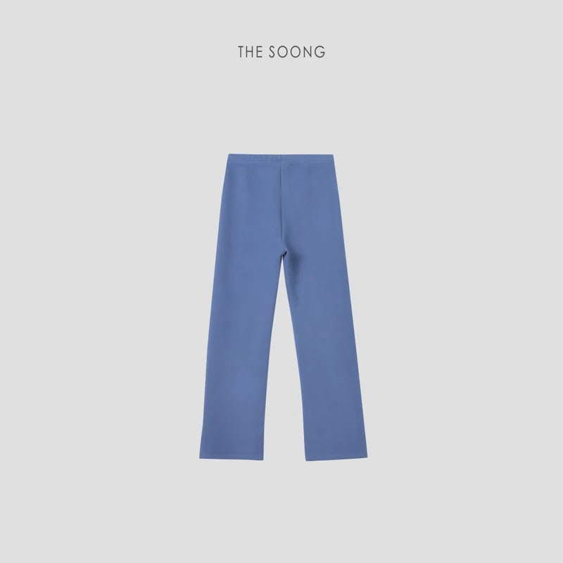 THESOONG “Cloud Pants” Minimalist Mid-Rise Straight-Leg Pants - 9307 view 12