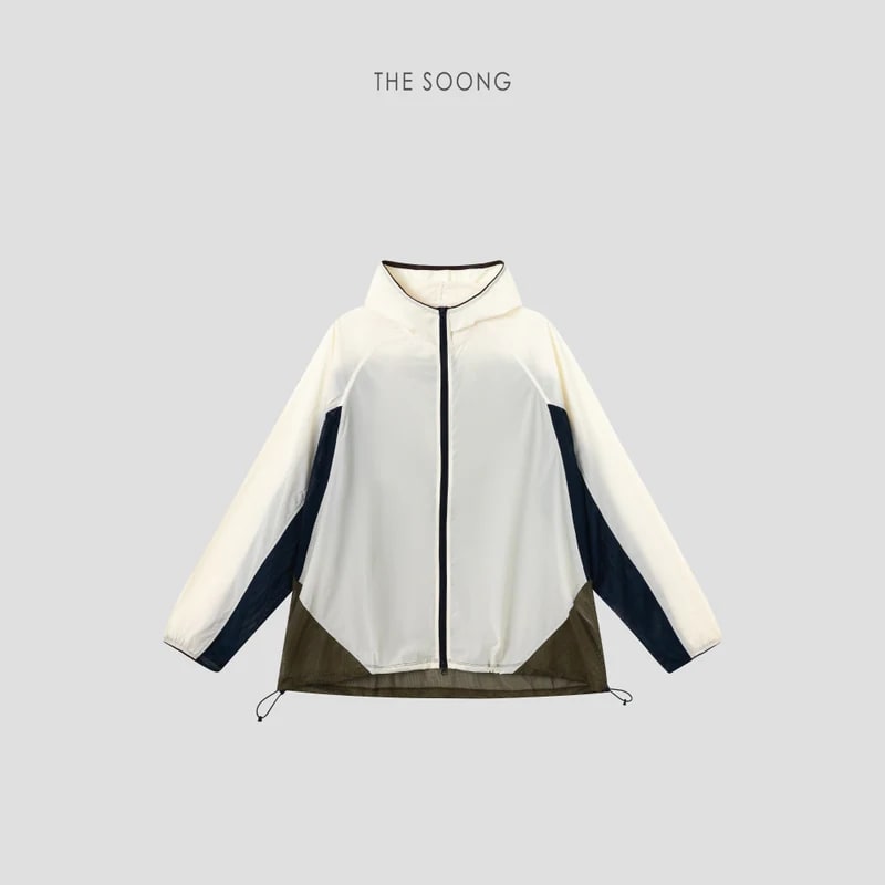 THESOONG Lightweight Quick-Dry Breathable Hooded Jacket - 9411