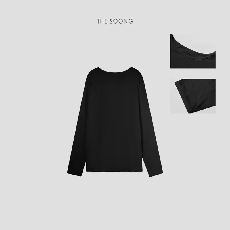 THESOONG/Snow White 100% 장섬유 코튼 라이트웨이트 시어 view 11