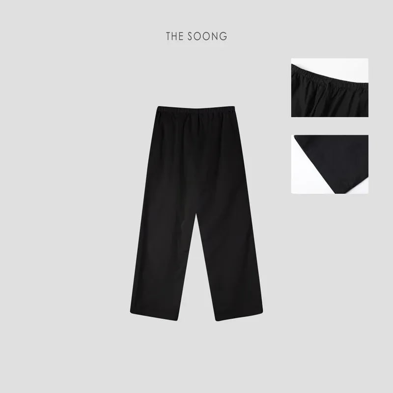 THESOONG “Rational Aesthetic” Jacquard Check Cropped Pants-5153 view 8