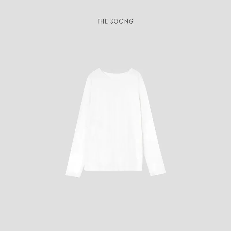 THESOONG/Snow White 100% 장섬유 코튼 라이트웨이트 시어 view 7