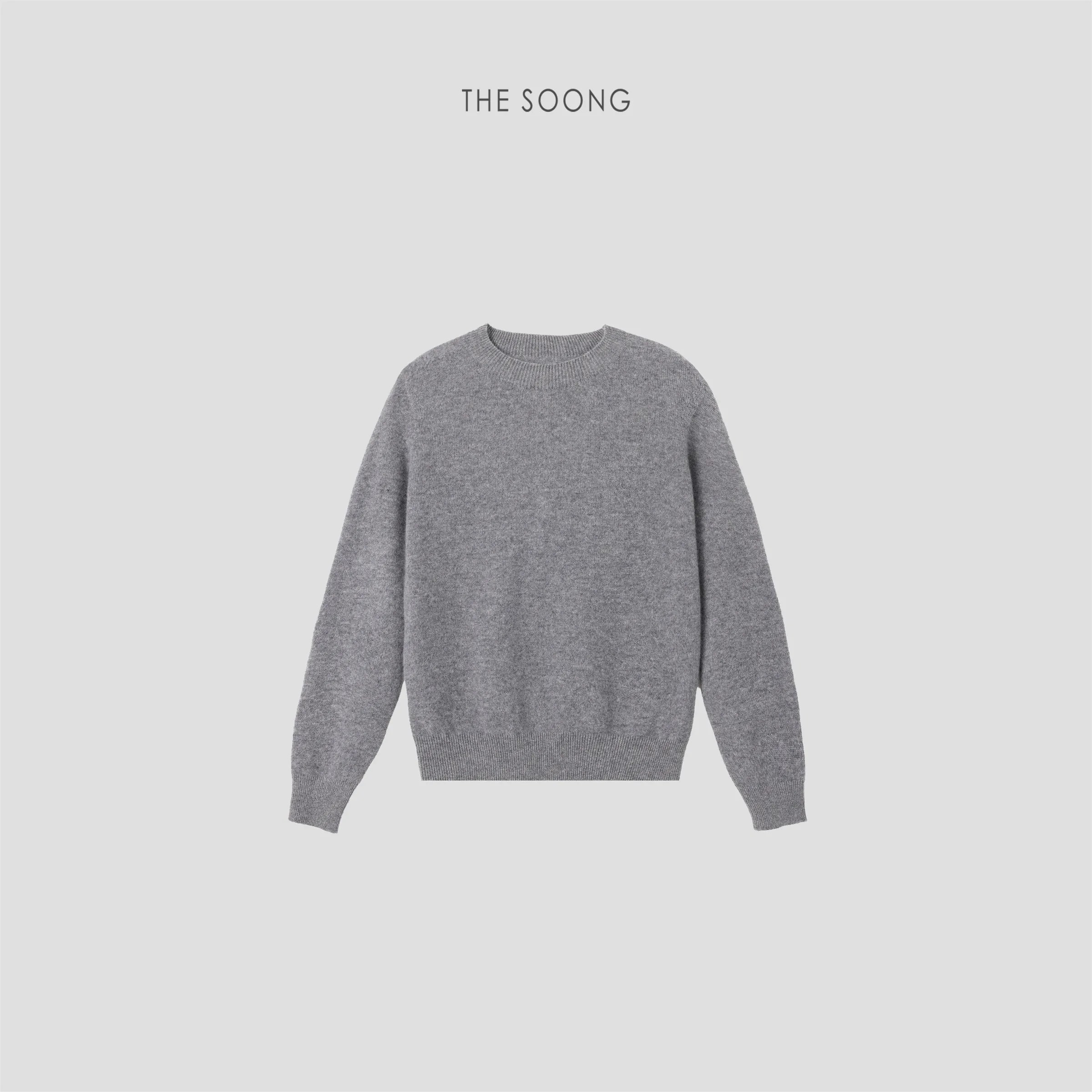 THESOONG “Timeless” Consinee 100% Cashmere Crewneck Sweater - 9259 view 13