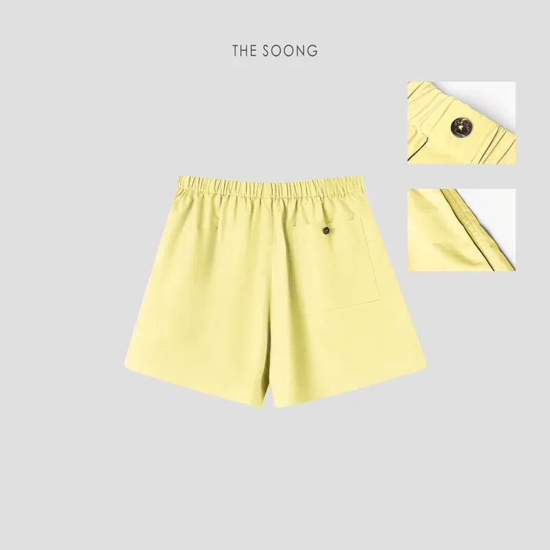 THESOONG ‘Candy Shorts’ 135g 경량 코튼 밴딩 쇼츠 view 20