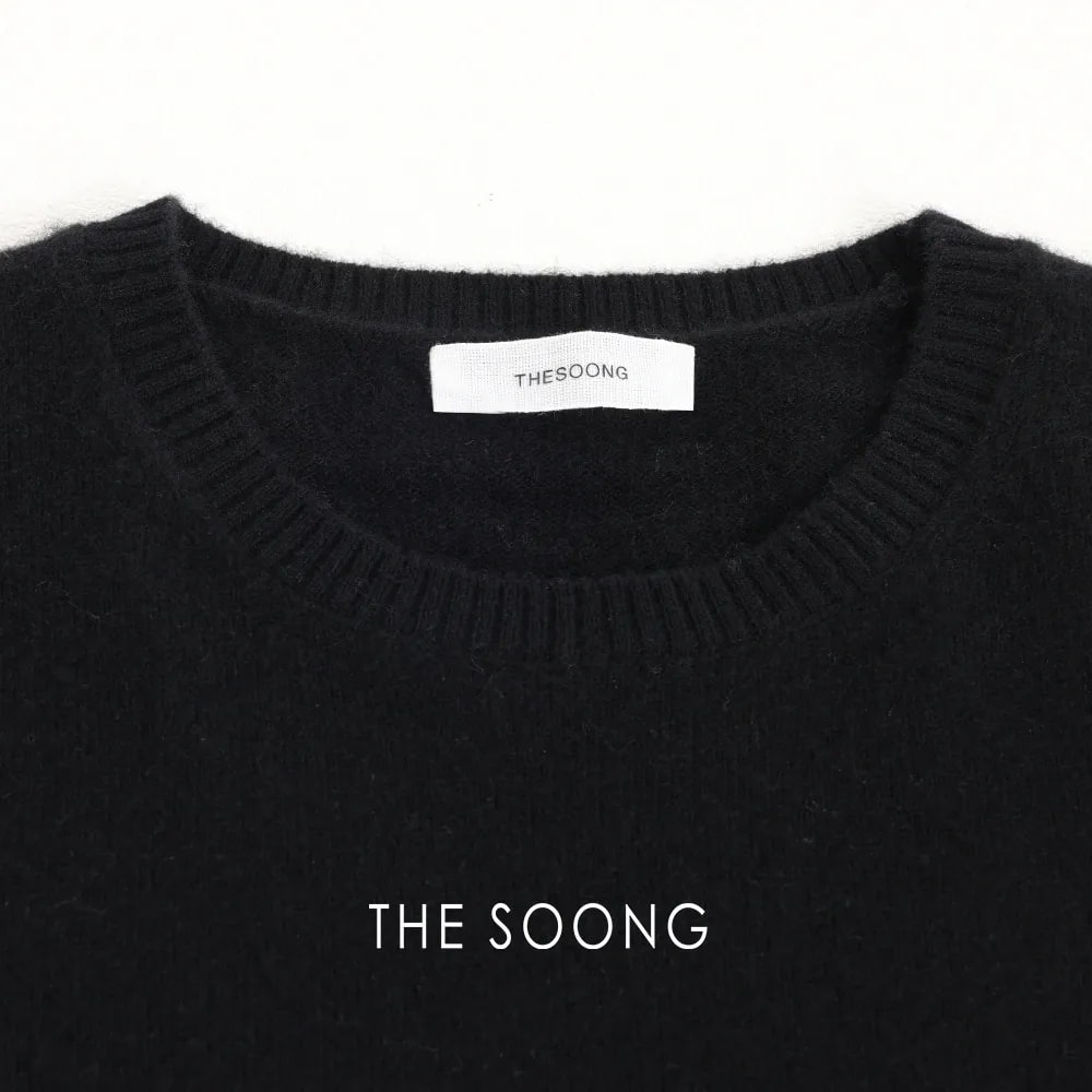 THESOONG “Cloud Luxury” Consinee 100% Cashmere Short-Sleeve Sweater - 9251 view 14