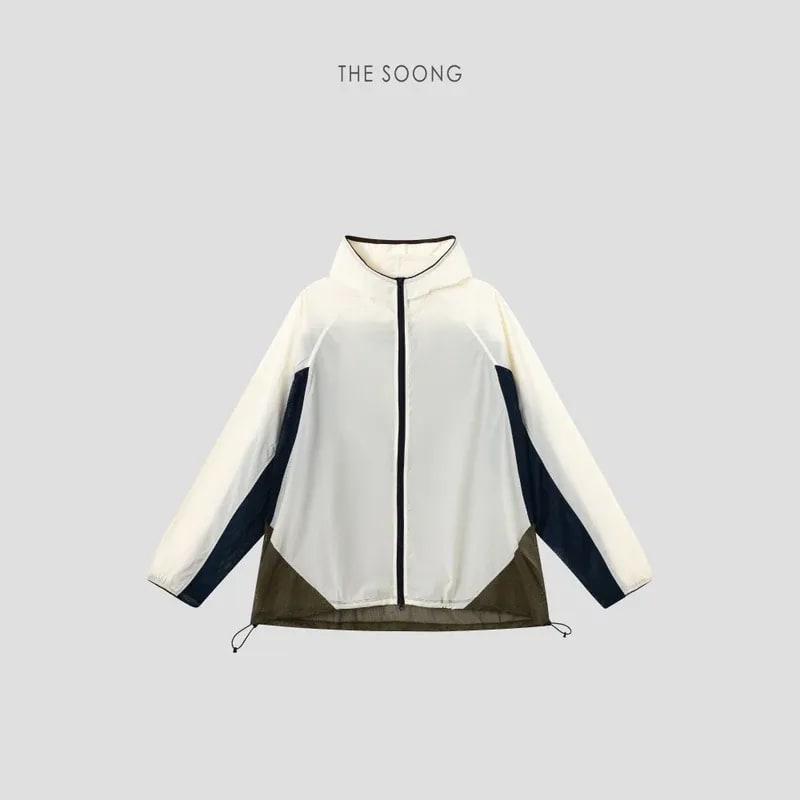 THESOONG Lightweight Quick-Dry Breathable Hooded Jacket - 9411