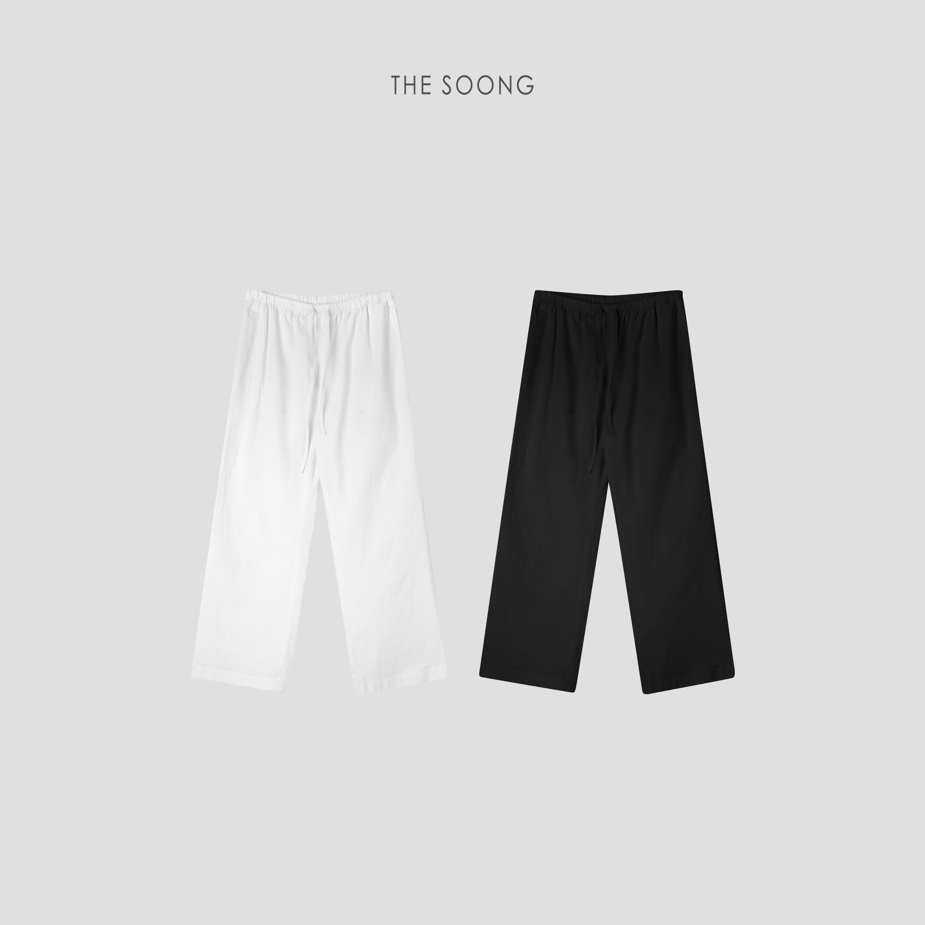 THESOONG “Rational Aesthetic” Jacquard Check Cropped Pants-5153