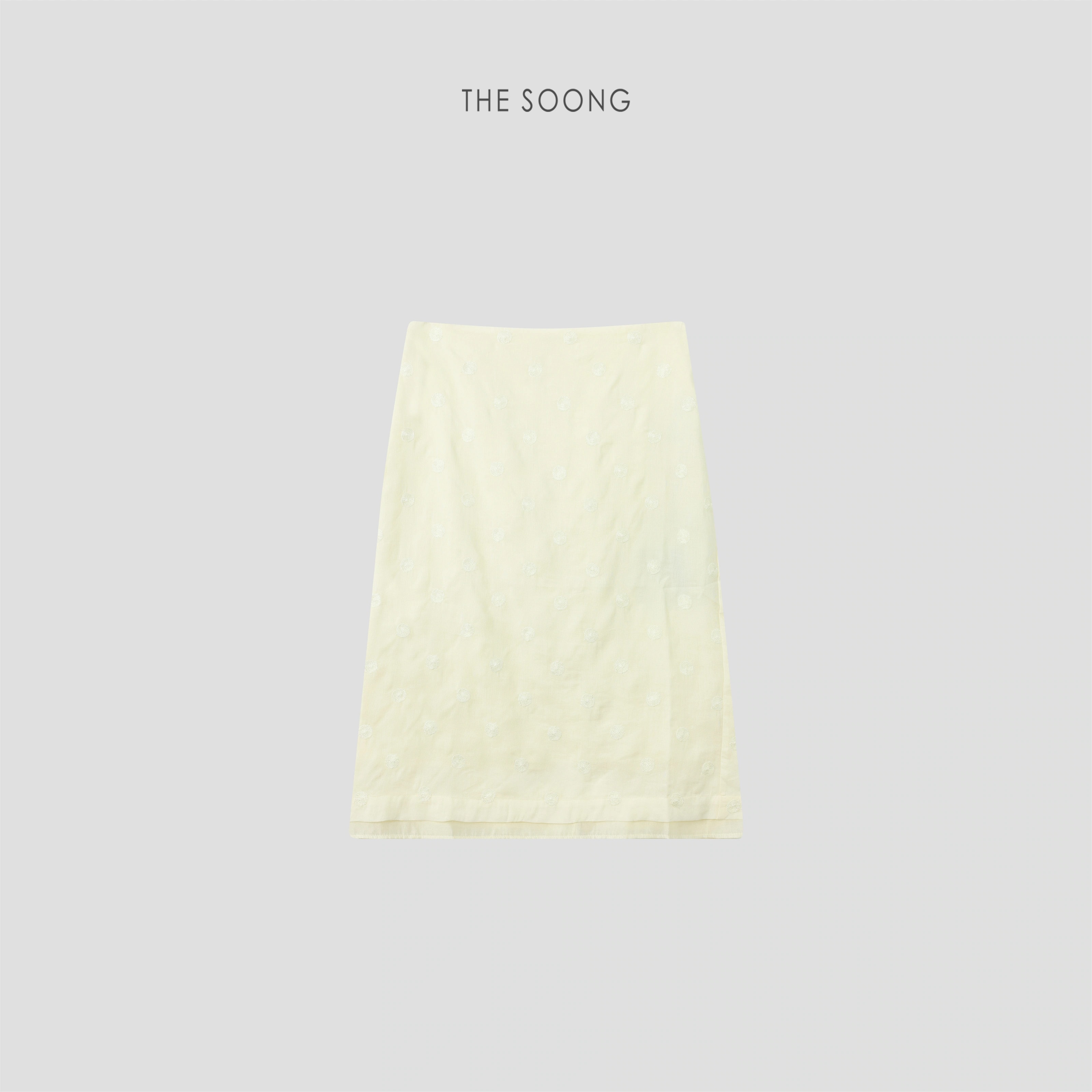 THESOONG Summer Straight-Leg Skirt-9376